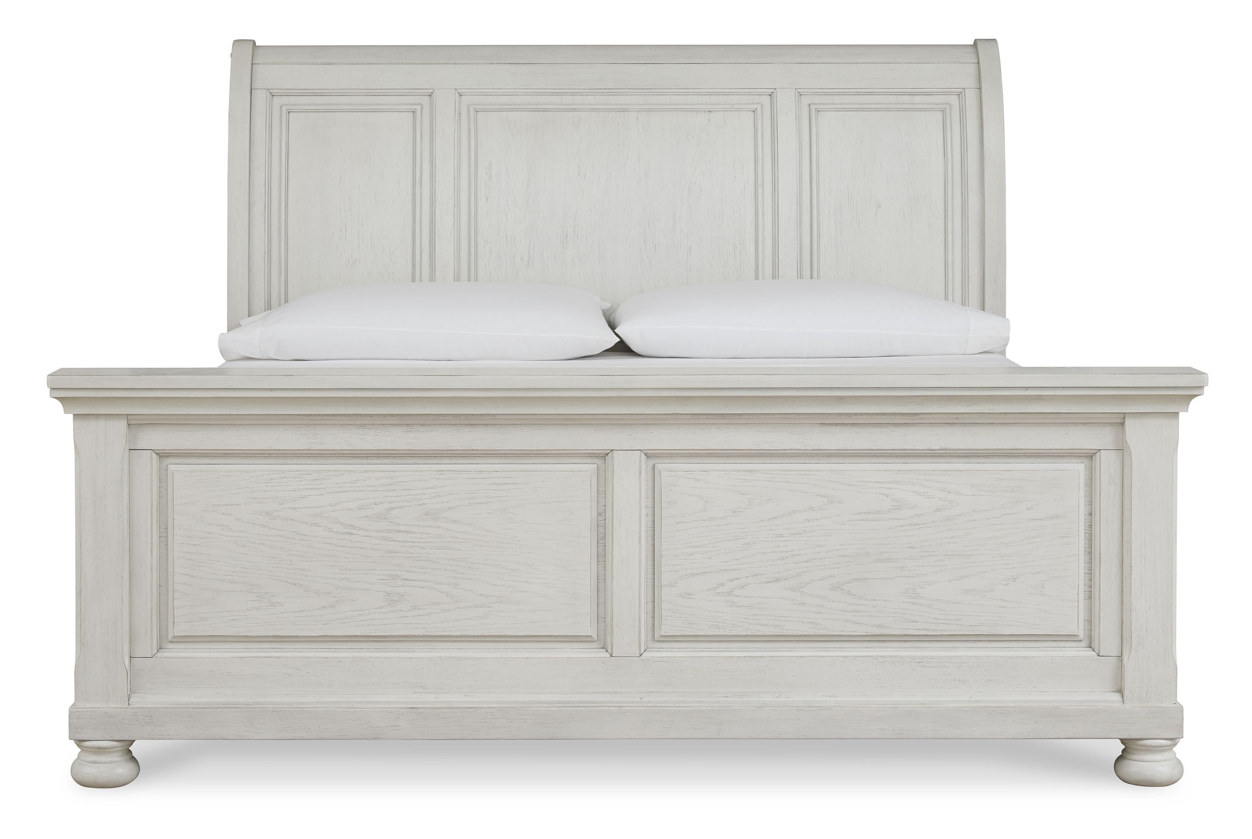 Robbinsdale Wood Veneer Sleigh Bed