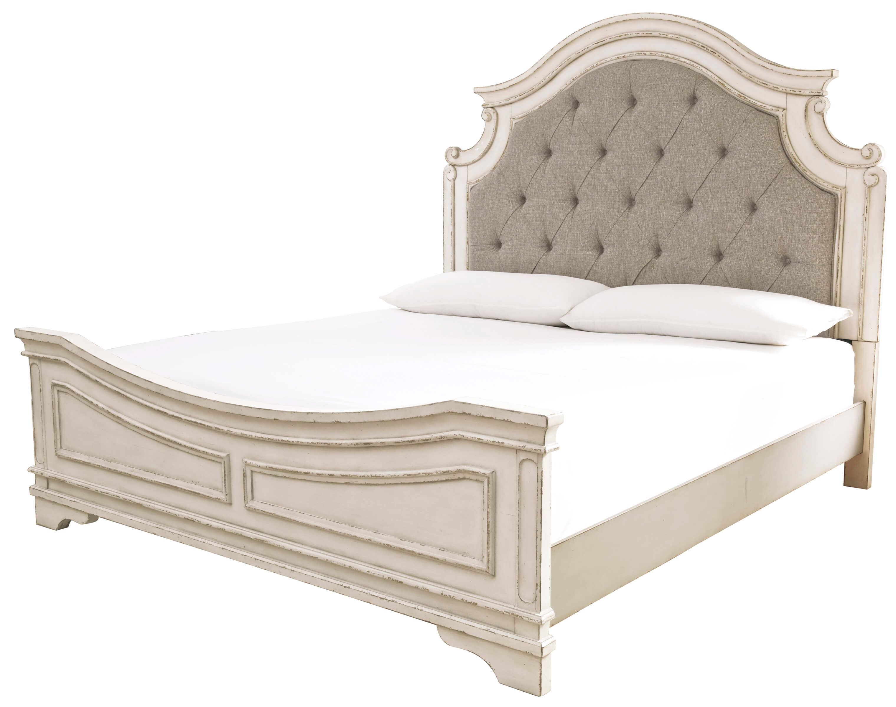 SM Realyn Fabric Upholstered Panel Bedroom Set