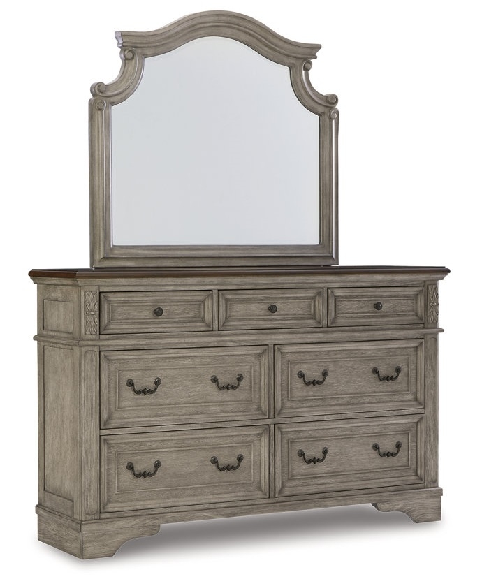 Ashley SM Lodenbay Wood Bedroom Mirror