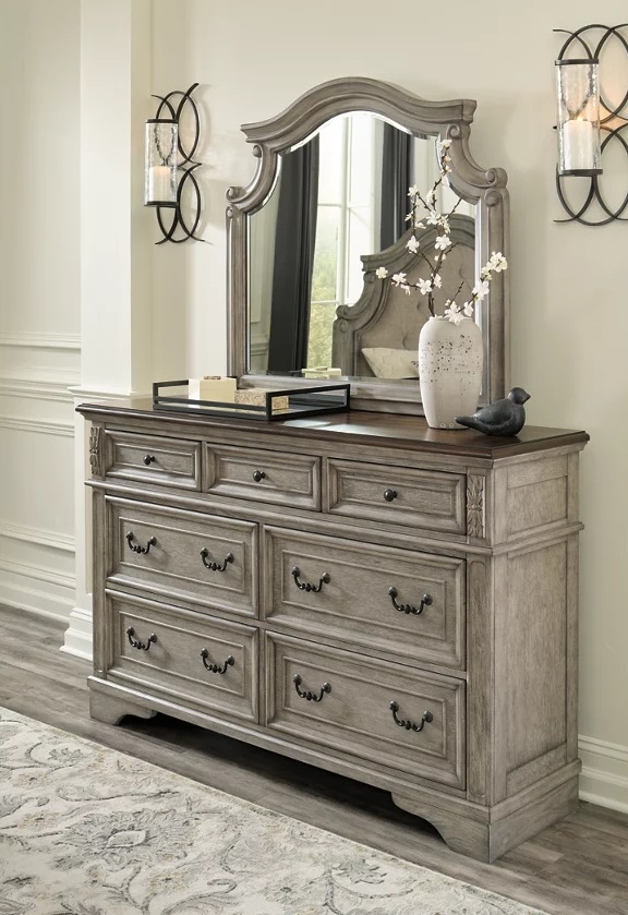 Ashley SM Lodenbay Wood Panel Bedroom Set
