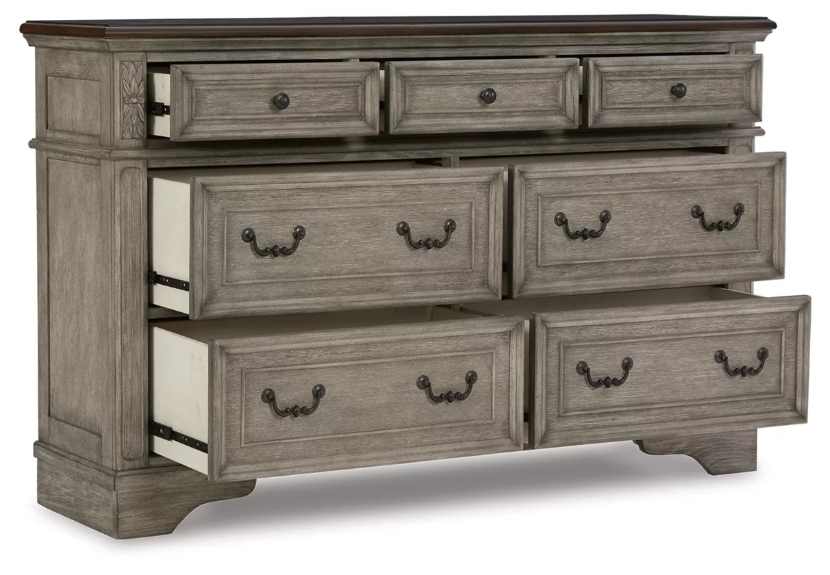 Ashley SM Lodenbay Wood Dresser w/7 Drawers