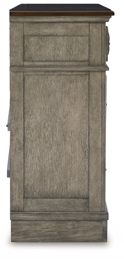 Ashley SM Lodenbay Wood Panel Bedroom Set
