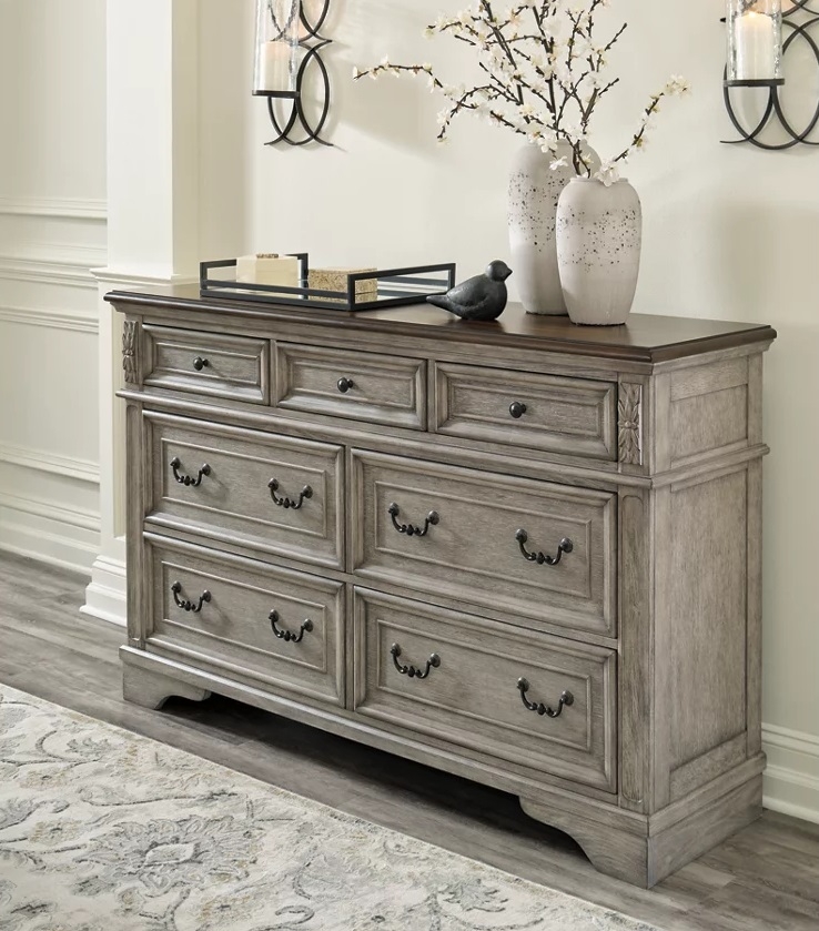 Ashley SM Lodenbay Wood Panel Bedroom Set