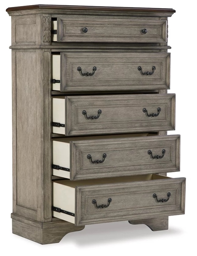 Ashley SM Lodenbay Wood Panel Bedroom Set