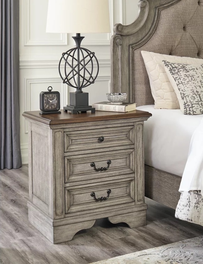 Ashley SM Lodenbay Wood Panel Bedroom Set