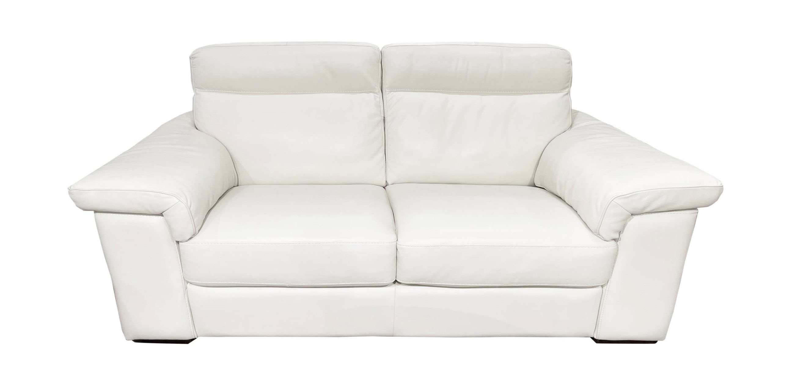 Brivido Fabric/Leather 2 Seater Sofa with 2 Electric Recliners