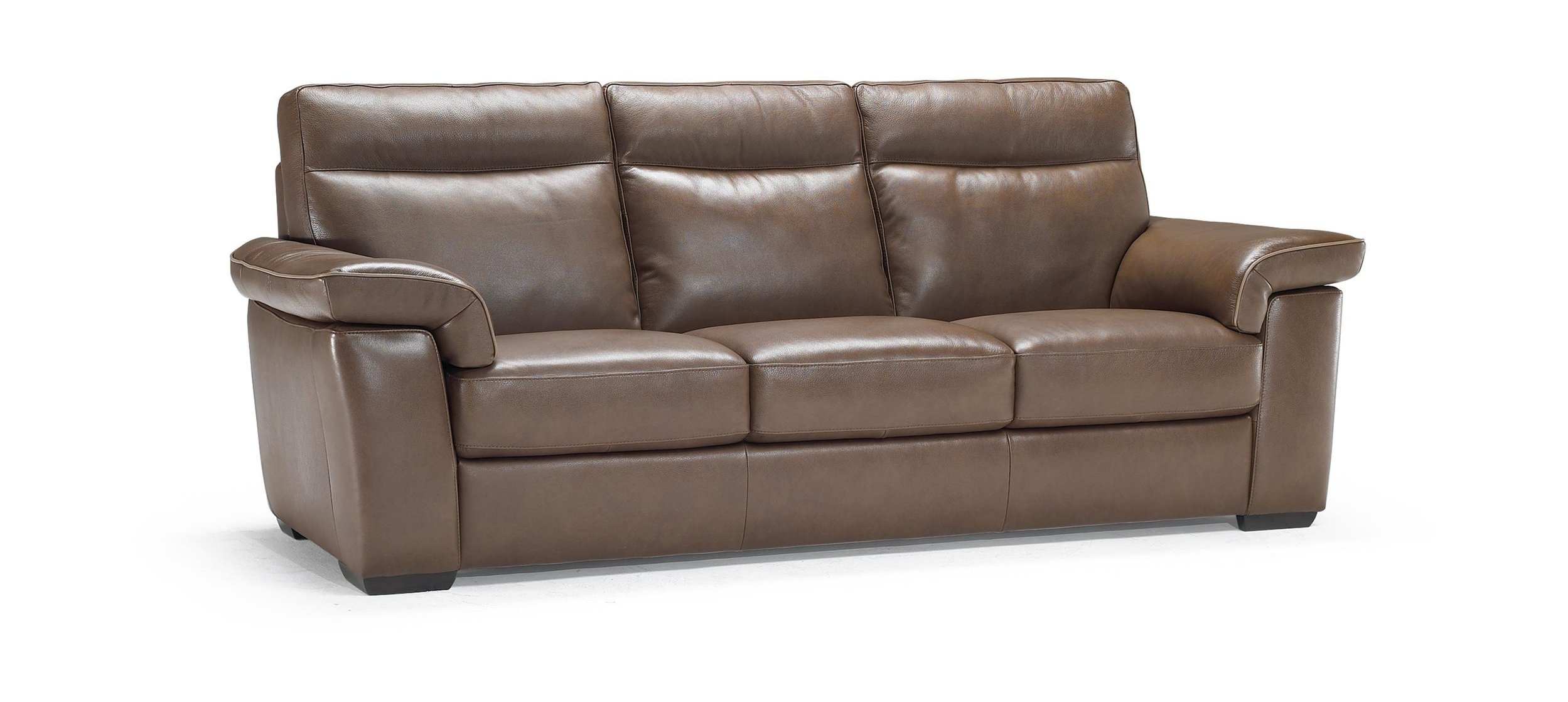 Brivido Fabric/Leather 3 Seater Sofa