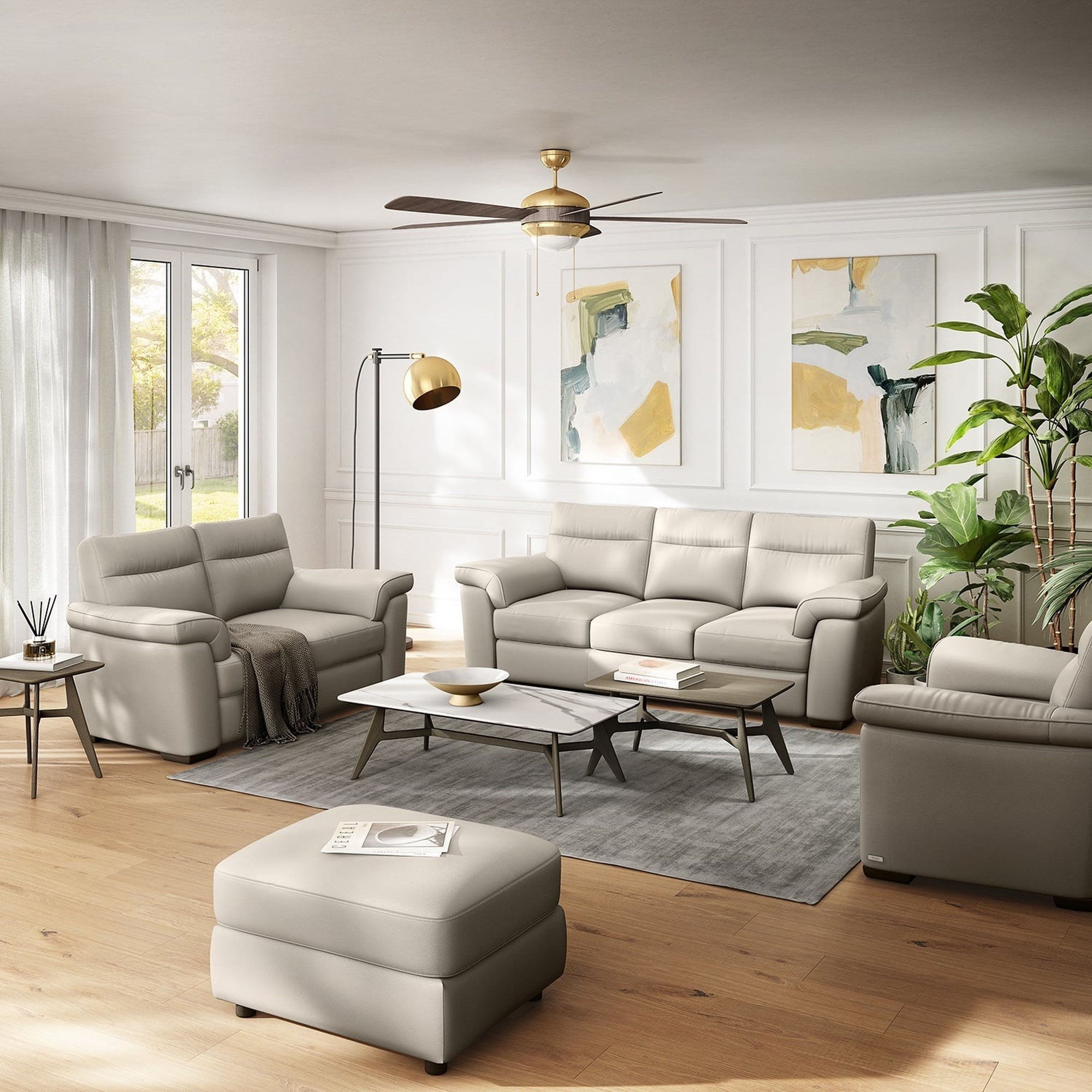 Living Room Set by Natuzzi Editions