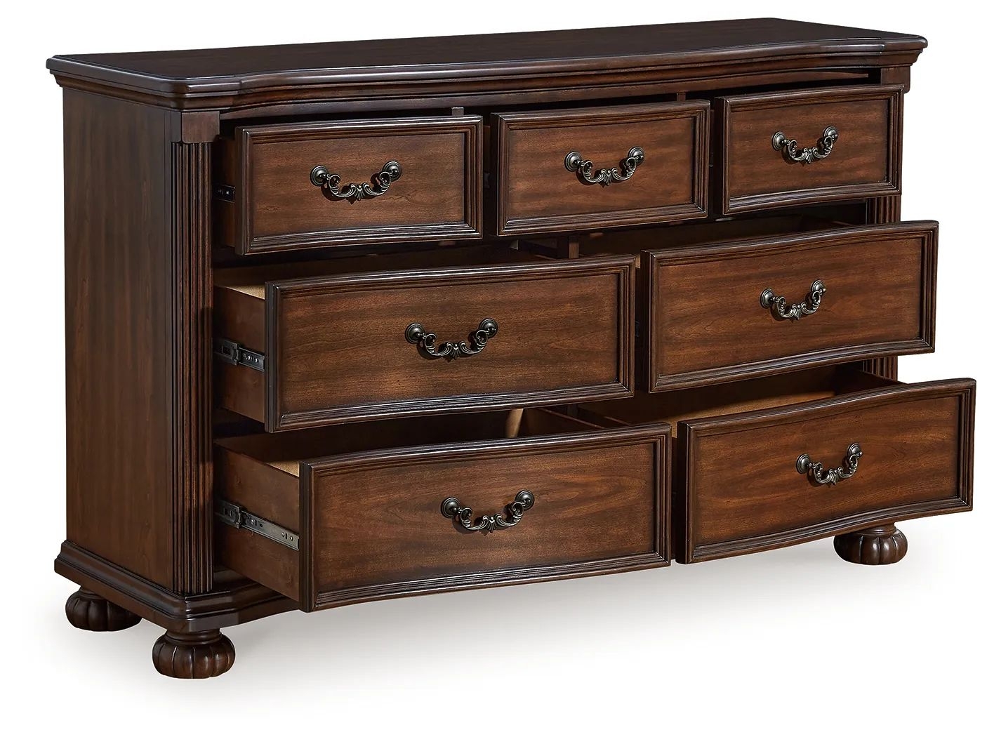 Ashley SM Lavinton Wood Poster Bedroom Set
