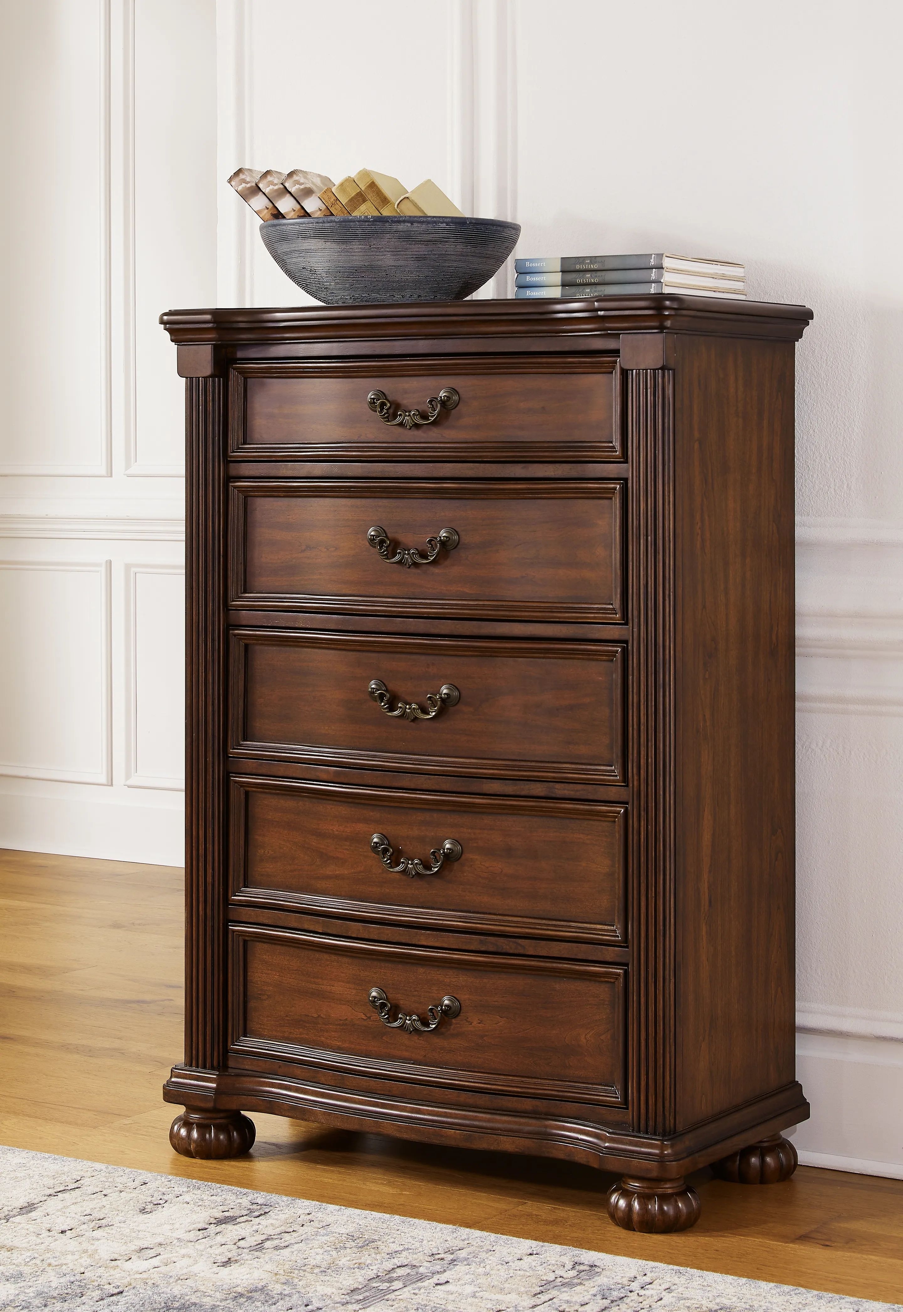 Ashley SM Lavinton Wood Poster Bedroom Set