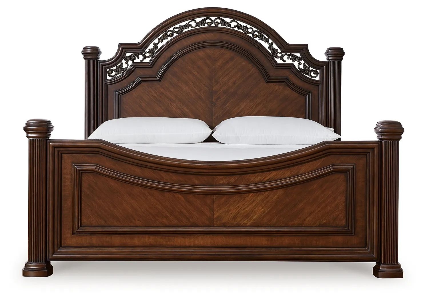 Ashley SM Lavinton Wood Poster King Size Bed