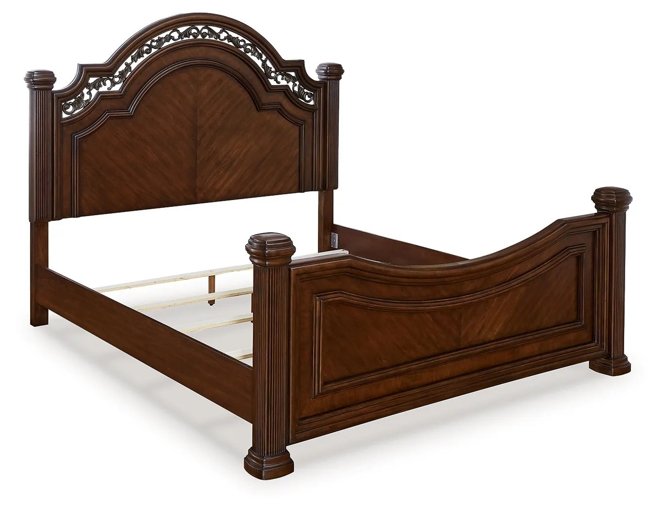 Ashley SM Lavinton Wood Poster Queen Size Bed
