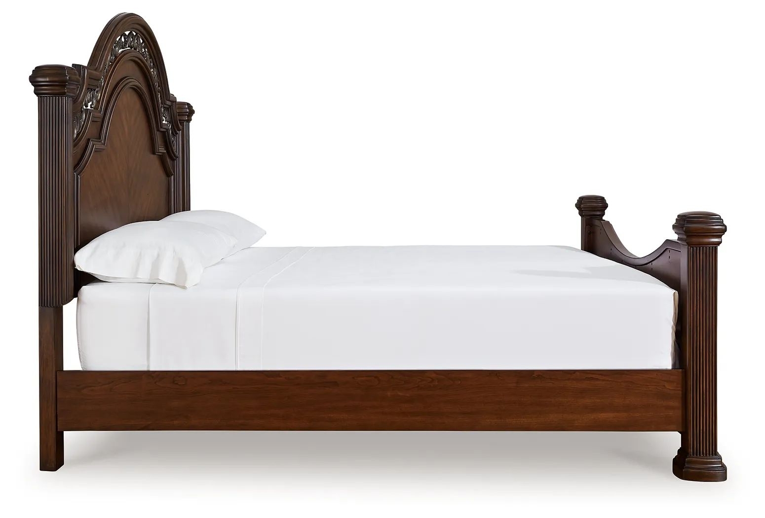 Ashley SM Lavinton Wood Poster King Size Bed