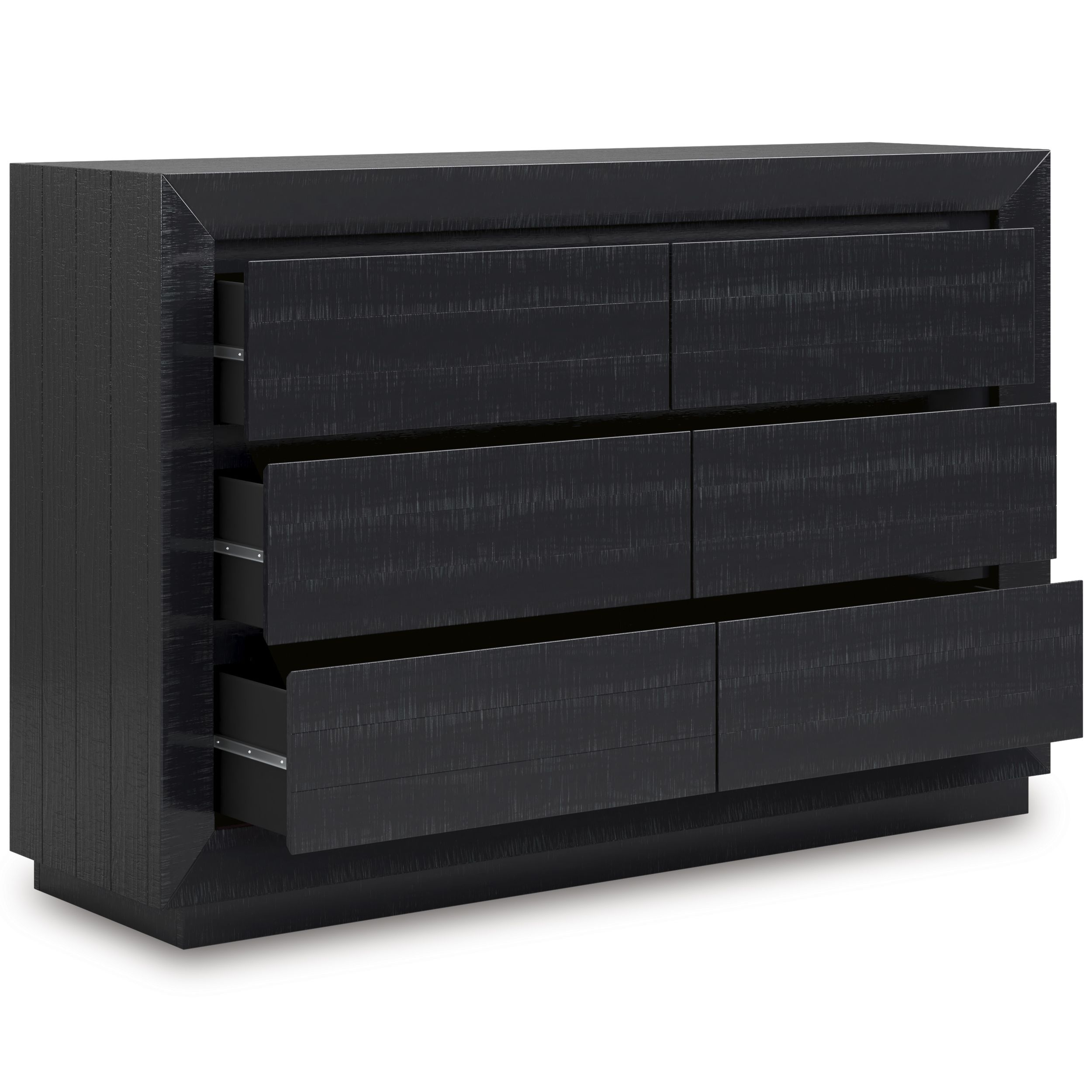 Londer Wood Panel Bedroom Set