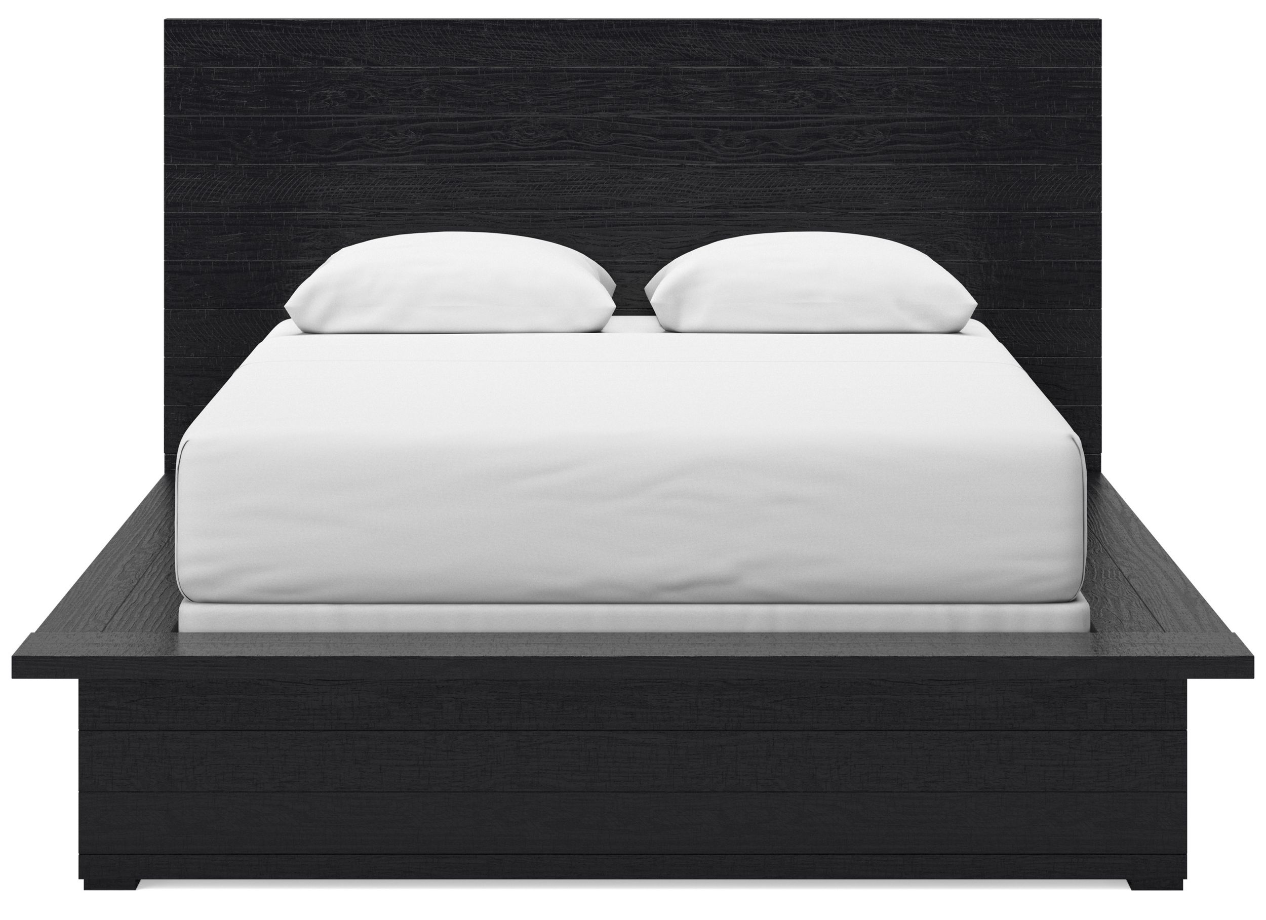 Londer Wood Panel Bed, Queen Size