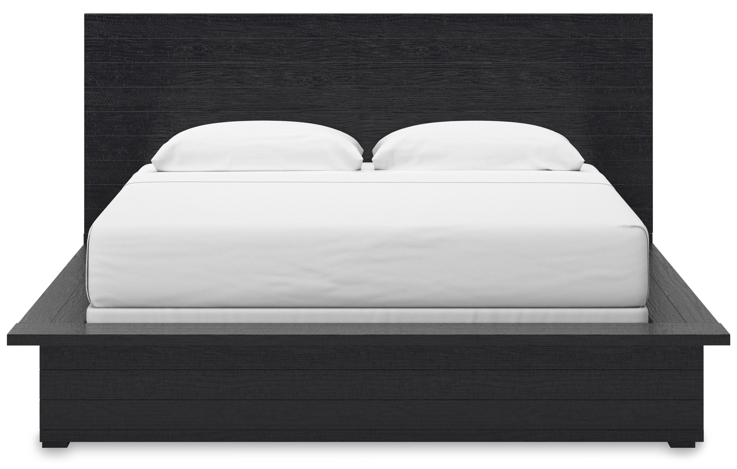 Londer Wood Panel Bed, King Size