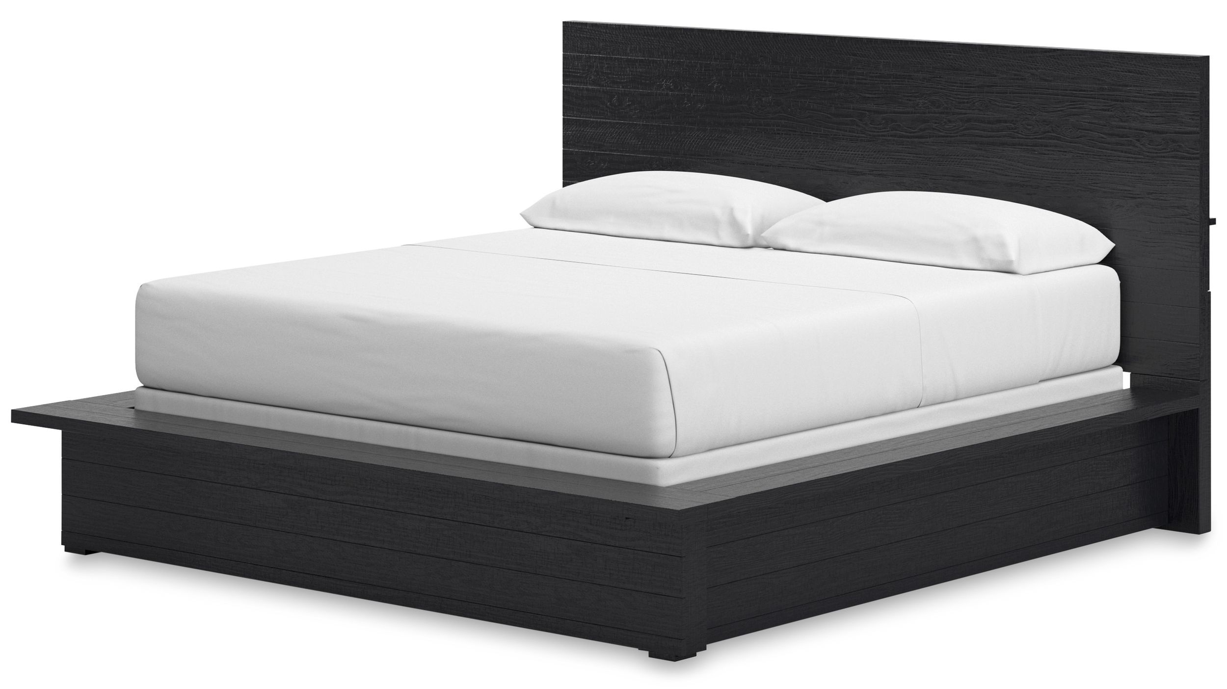 Londer Wood Panel Bed, California King Size