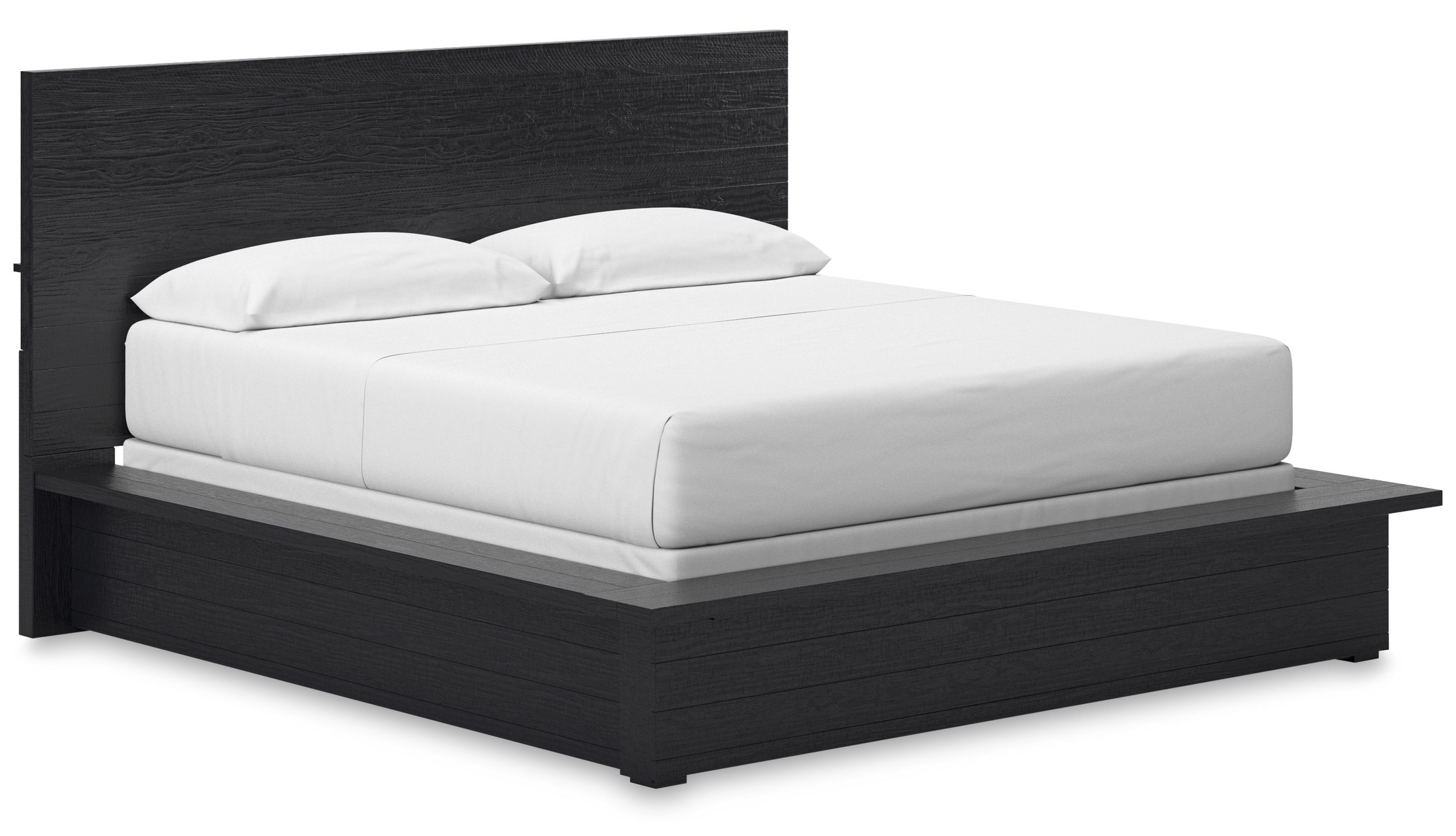 Londer Wood Panel Bed, California King Size