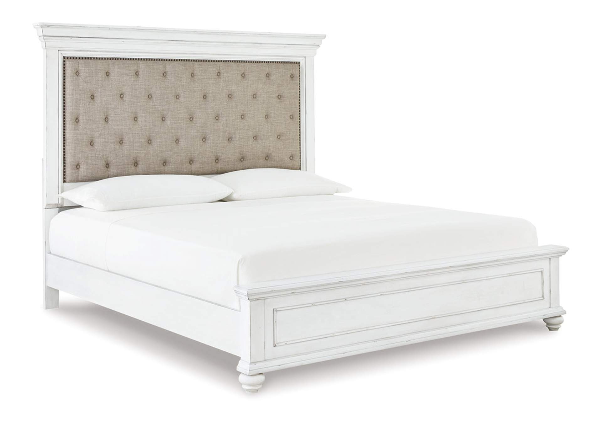 Kanwyn Queen Upholstered Panel Bed from Ashley Furniture