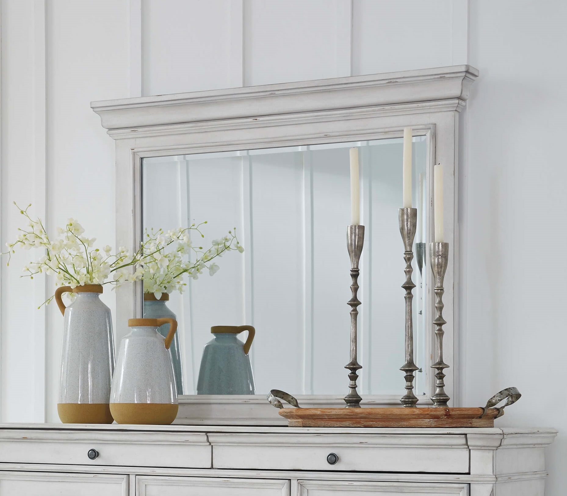 Ashley SM Kanwyn Wood Mirror
