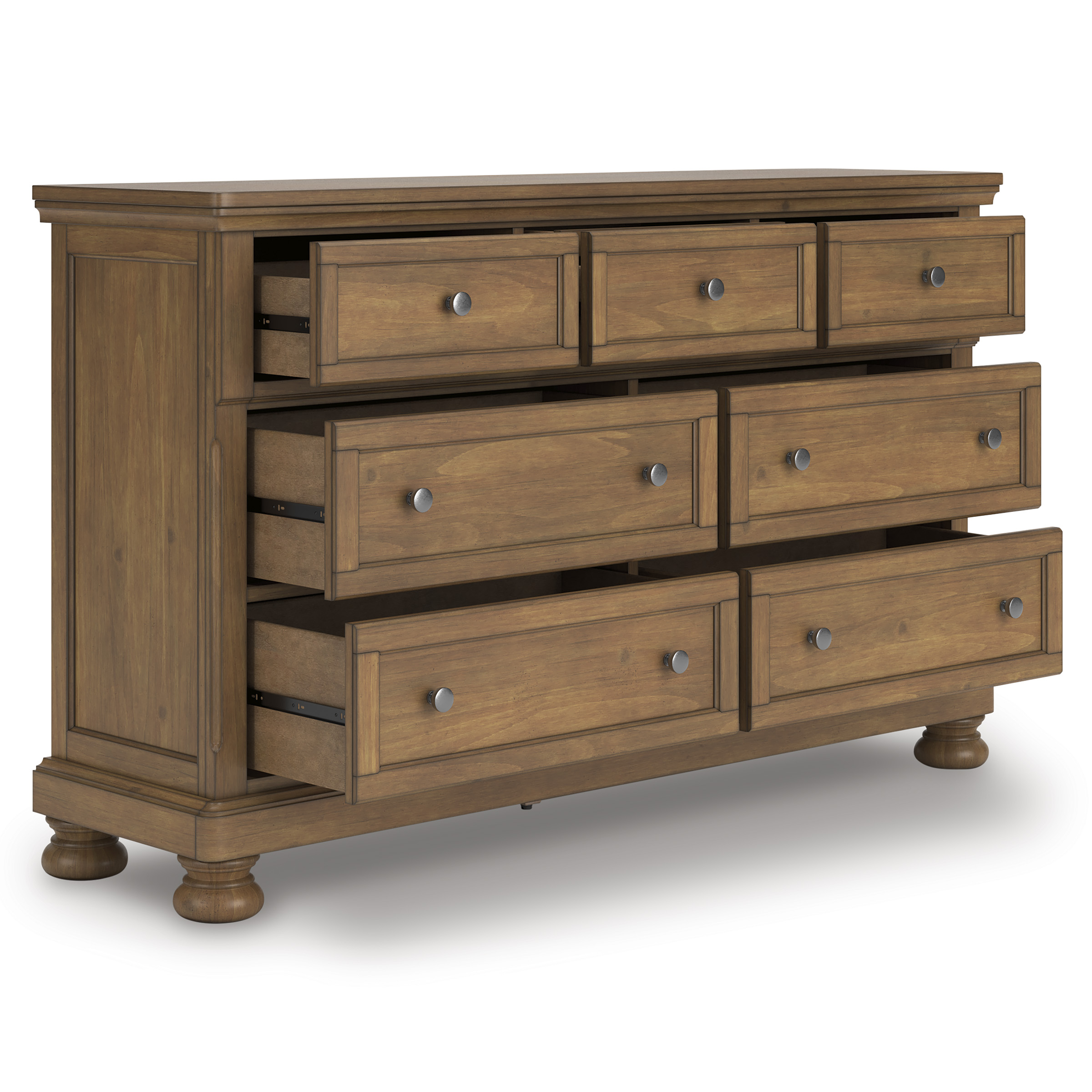 Feddinger Wood Sleigh Storage Bedroom Set