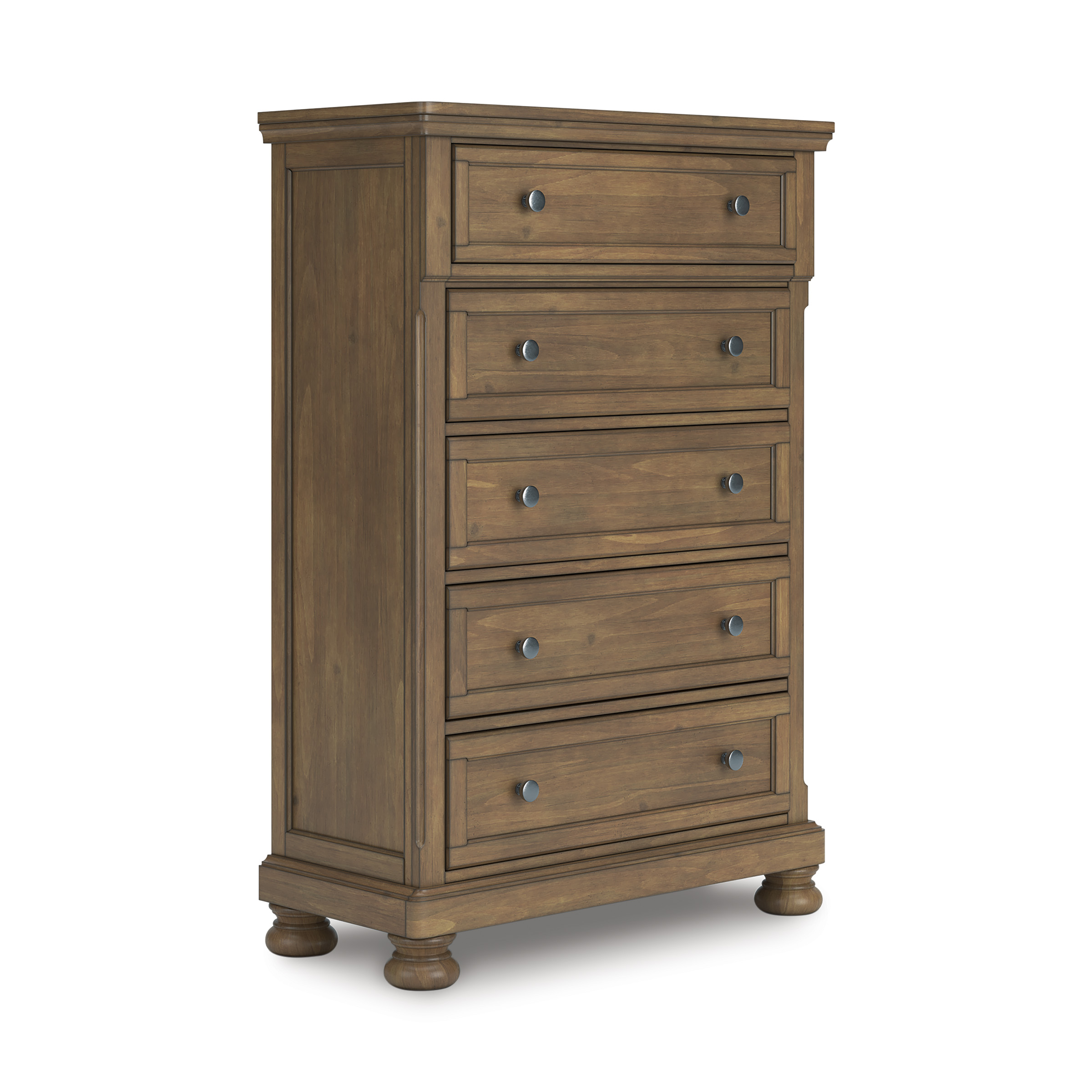 Feddinger Wood Panel Bedroom Set