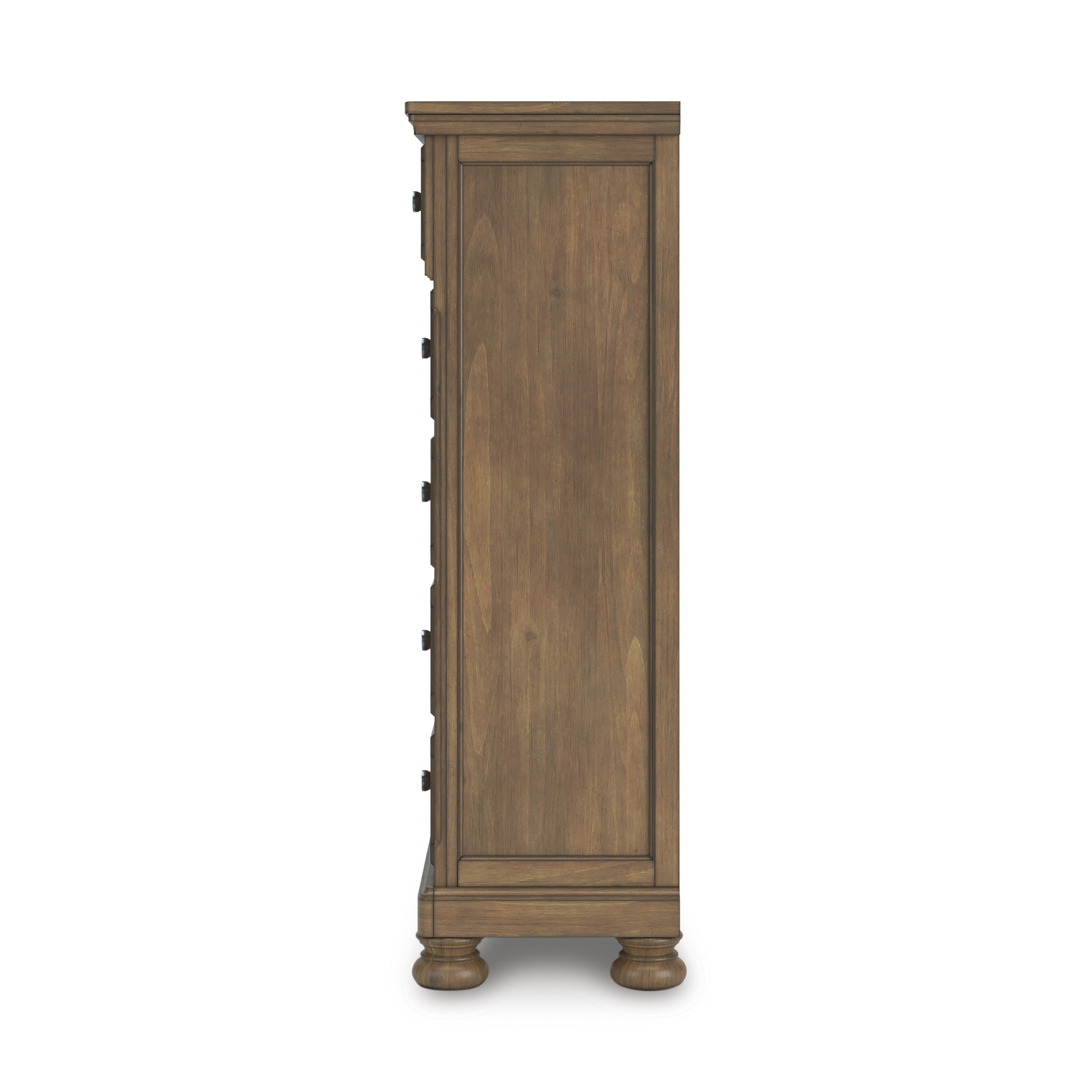 Feddinger Wood Sleigh Storage Bedroom Set