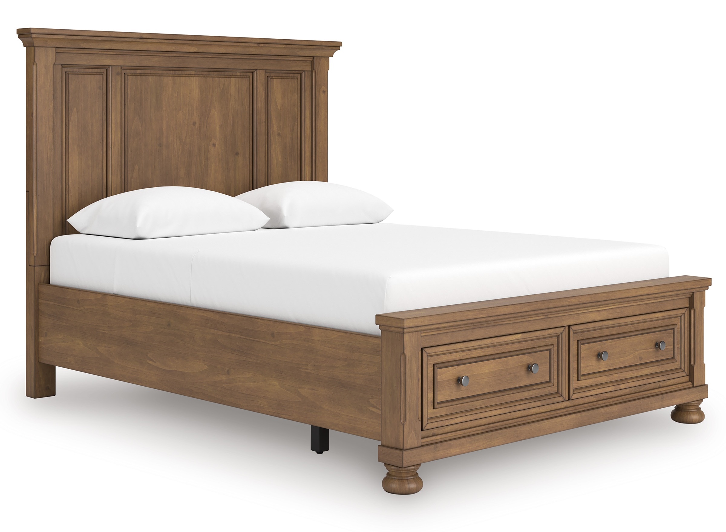 Feddinger Wood Panel Storage Bed