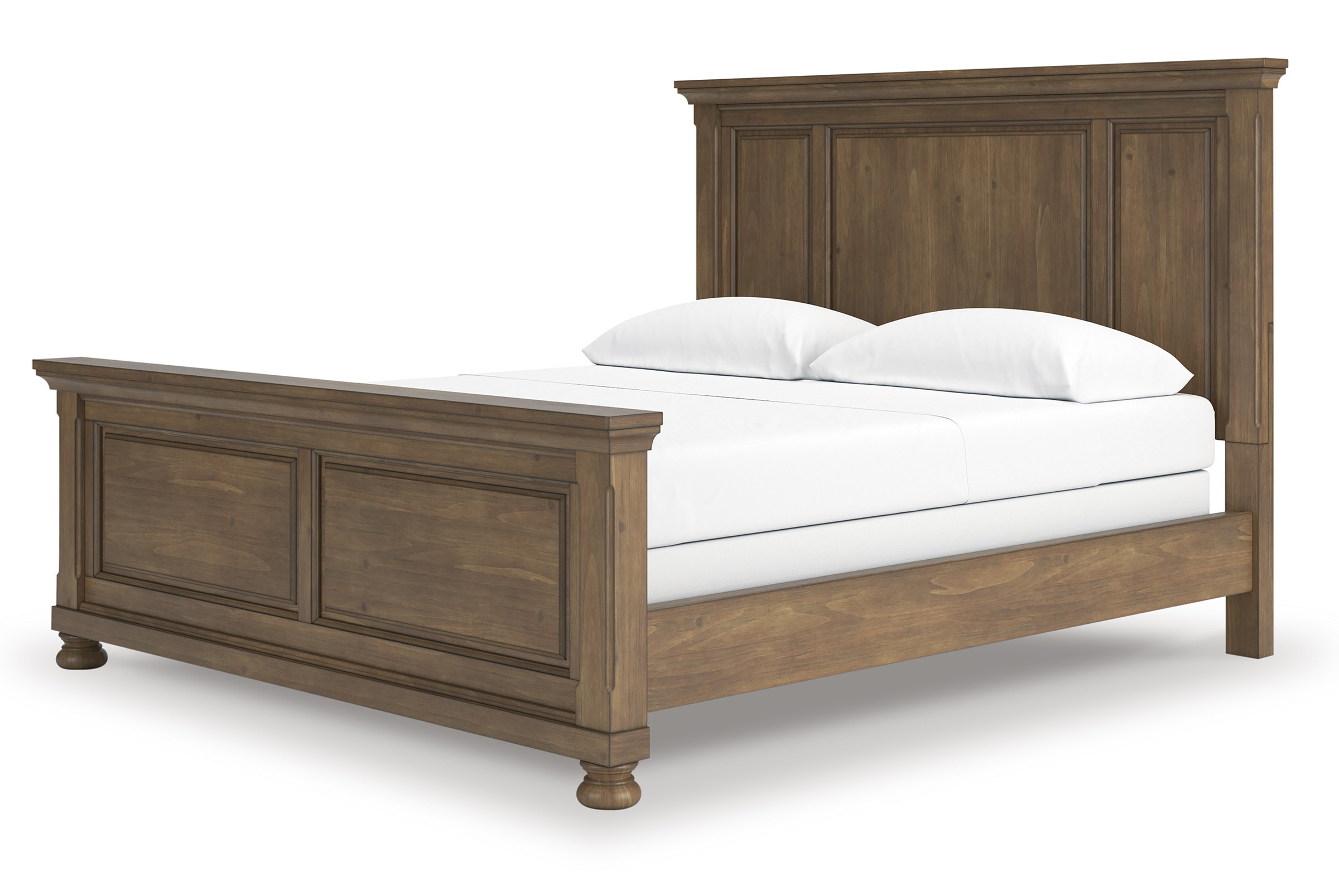 Feddinger Wood Panel Bed, King Size