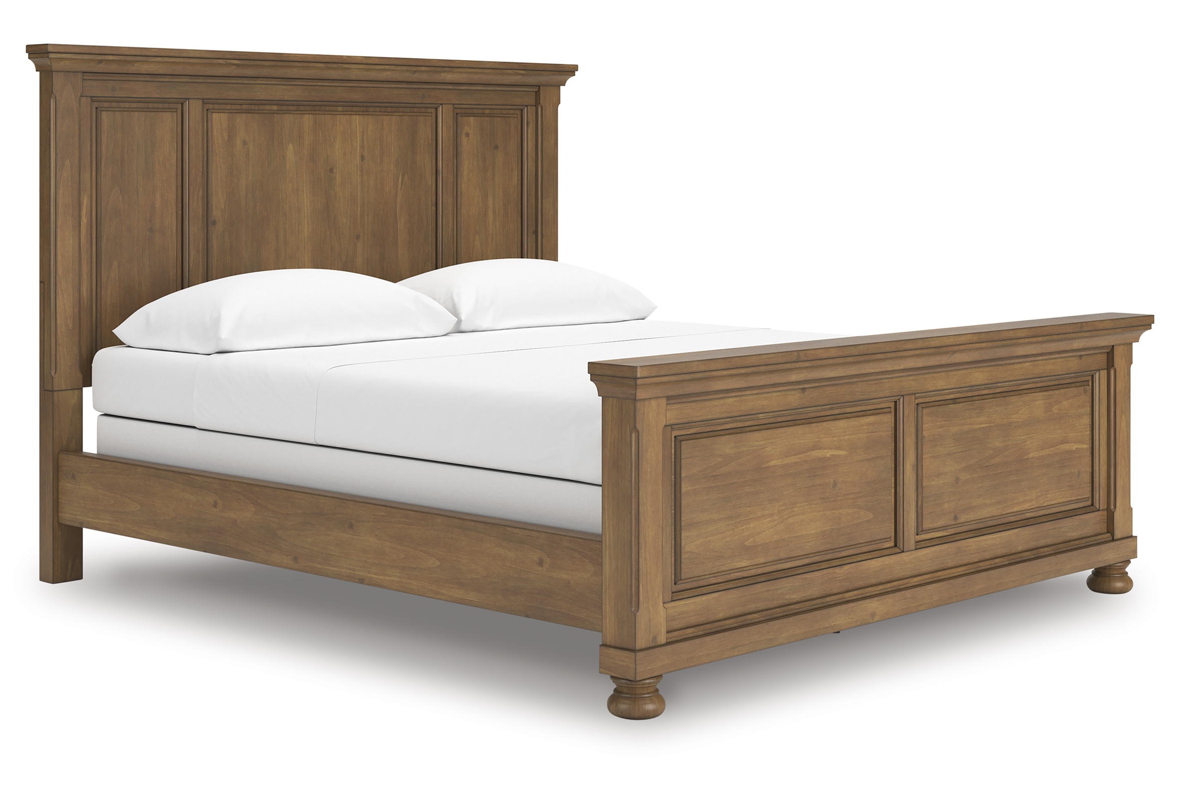 Feddinger Wood Panel Bed, King Size