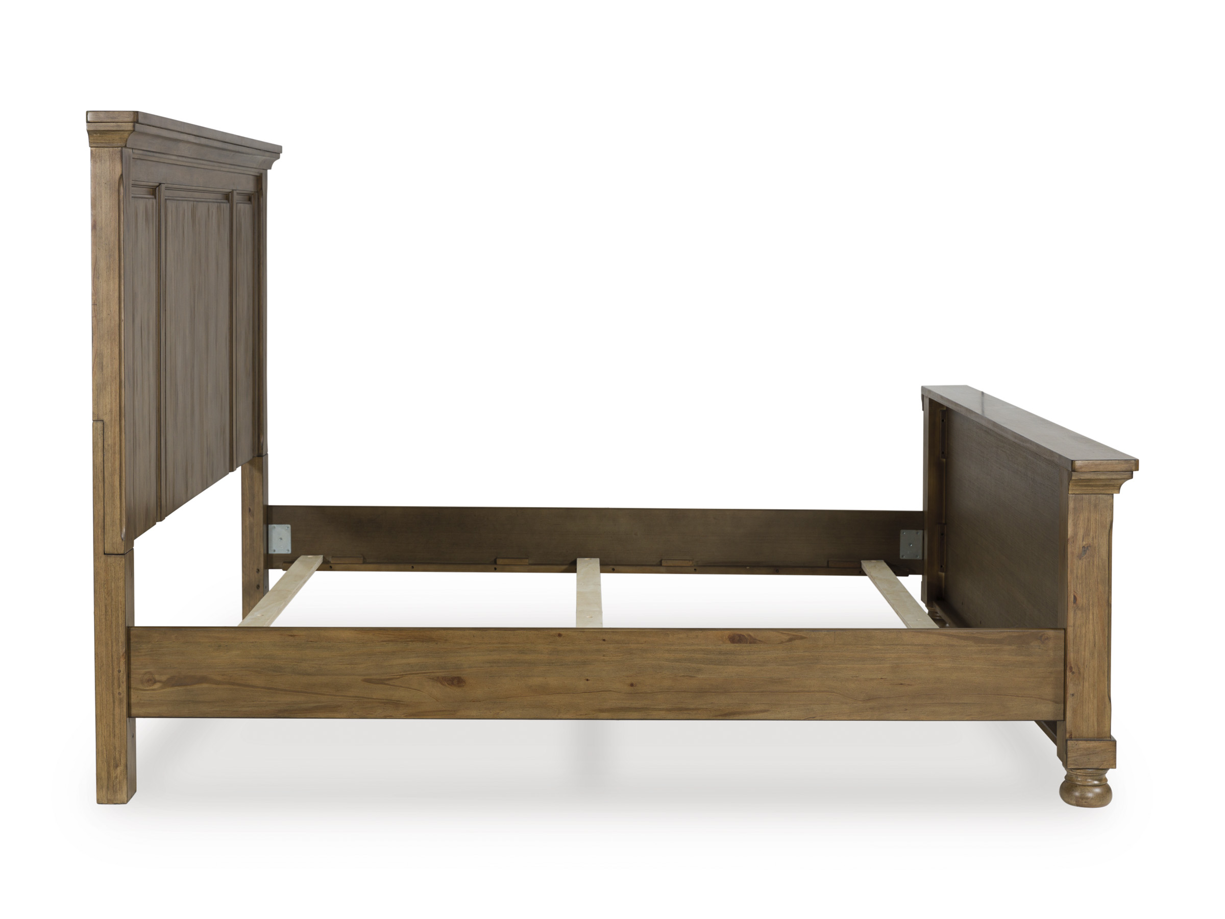Feddinger Wood Panel Bed, California King Size