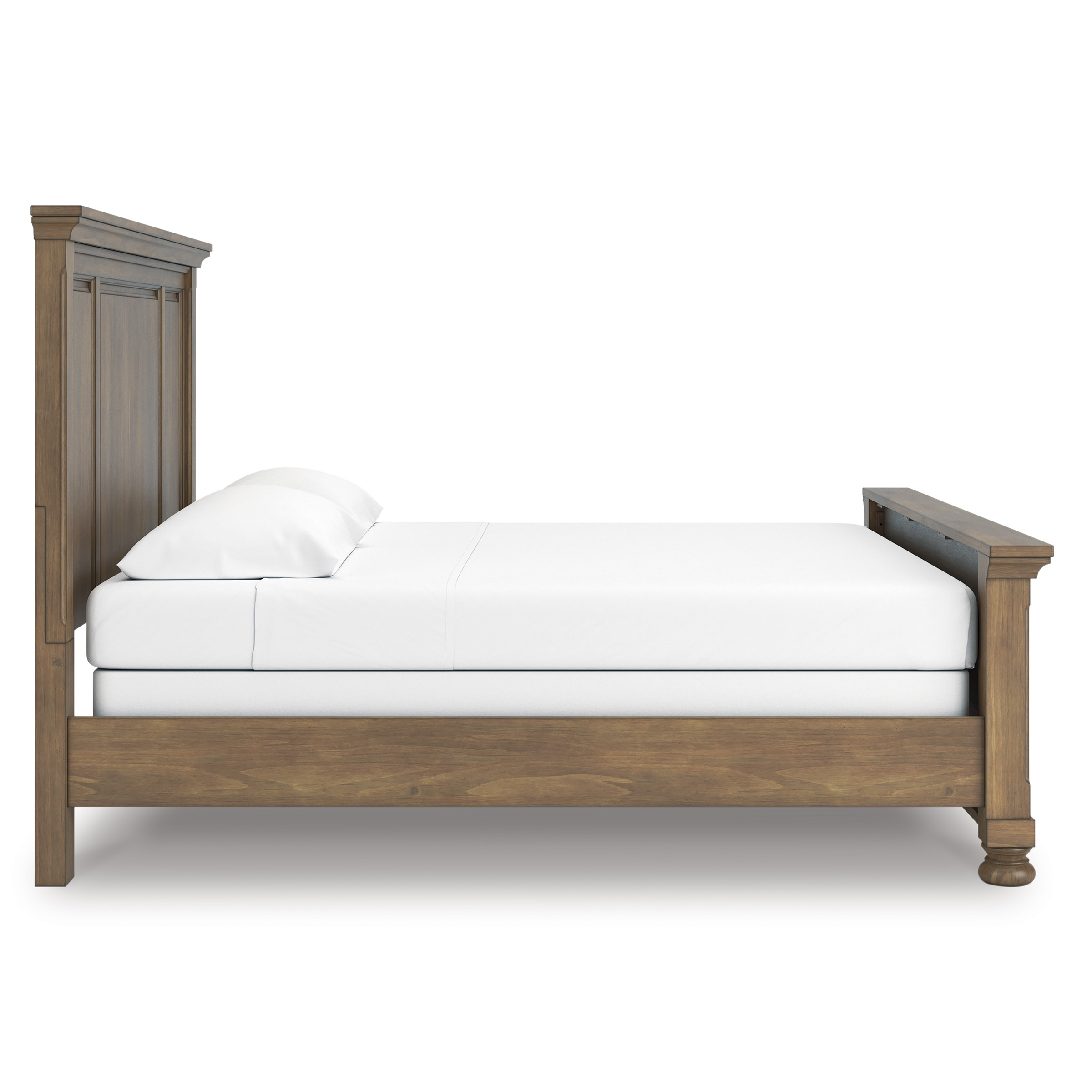 Feddinger Wood Panel Bed, California King Size