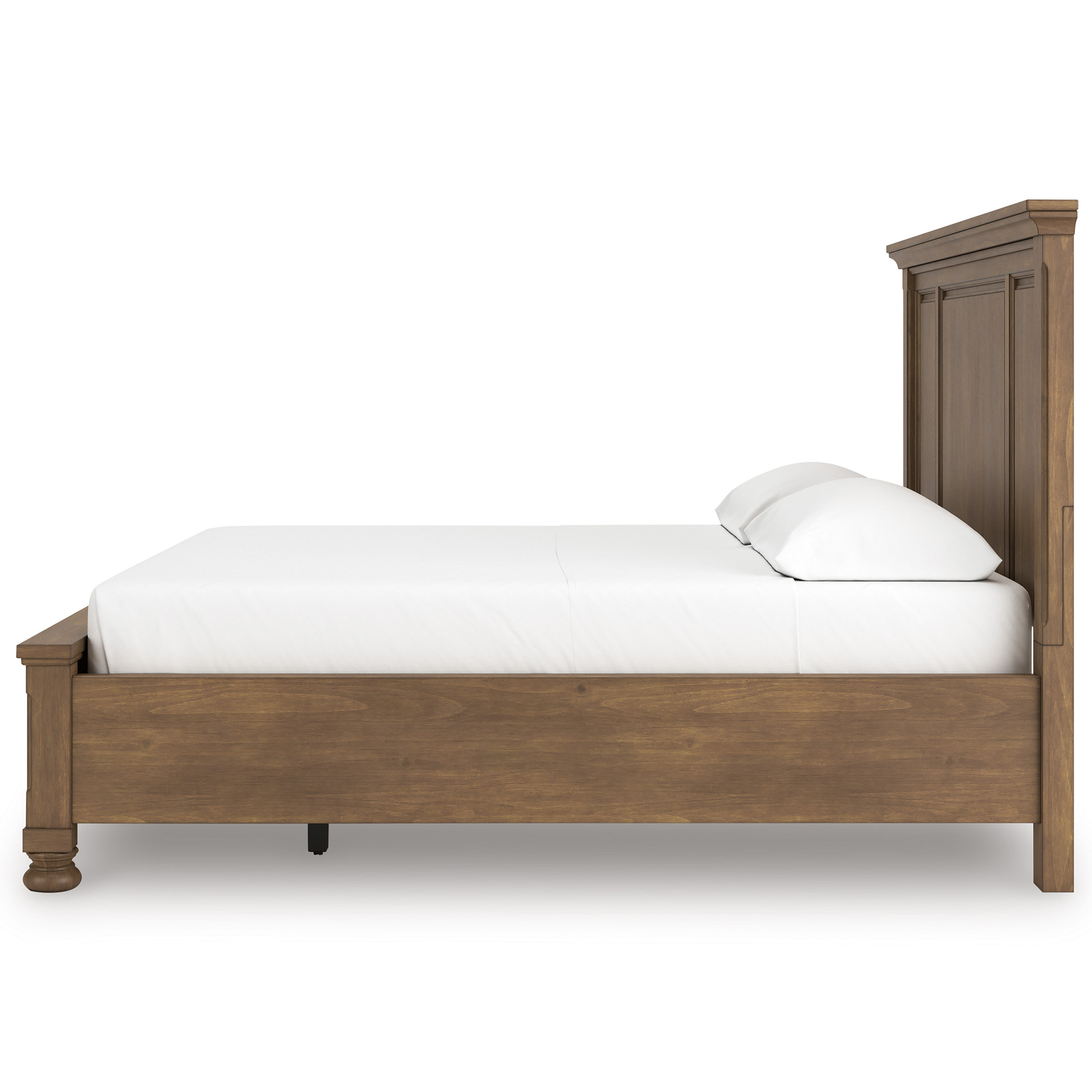 Feddinger Wood Panel Storage Bed, King Size