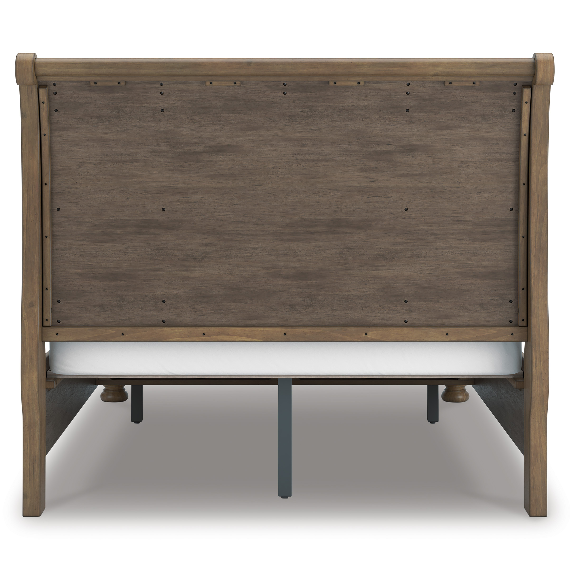 Feddinger Wood Sleigh Storage Bedroom Set