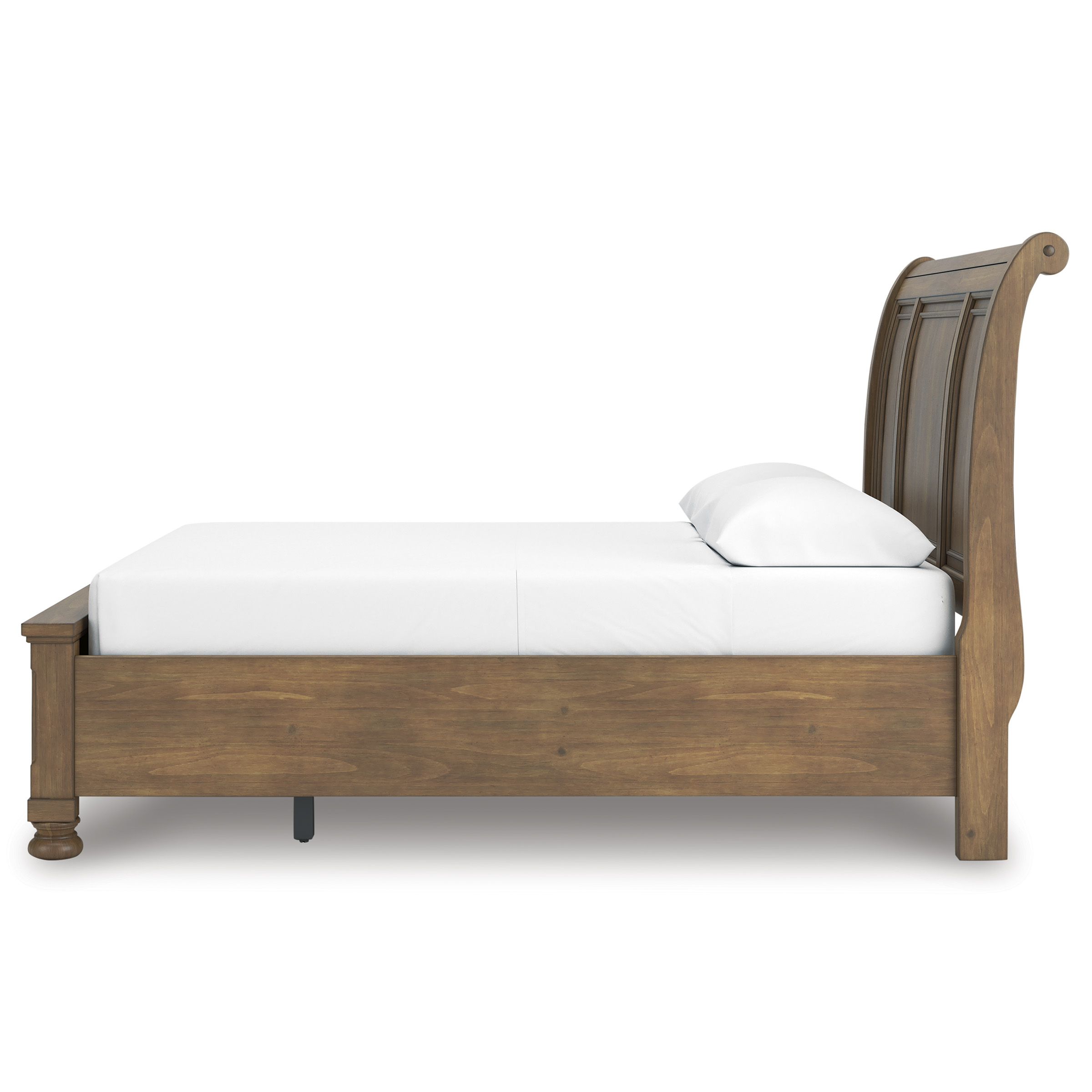 Feddinger Wood Sleigh Storage Bed