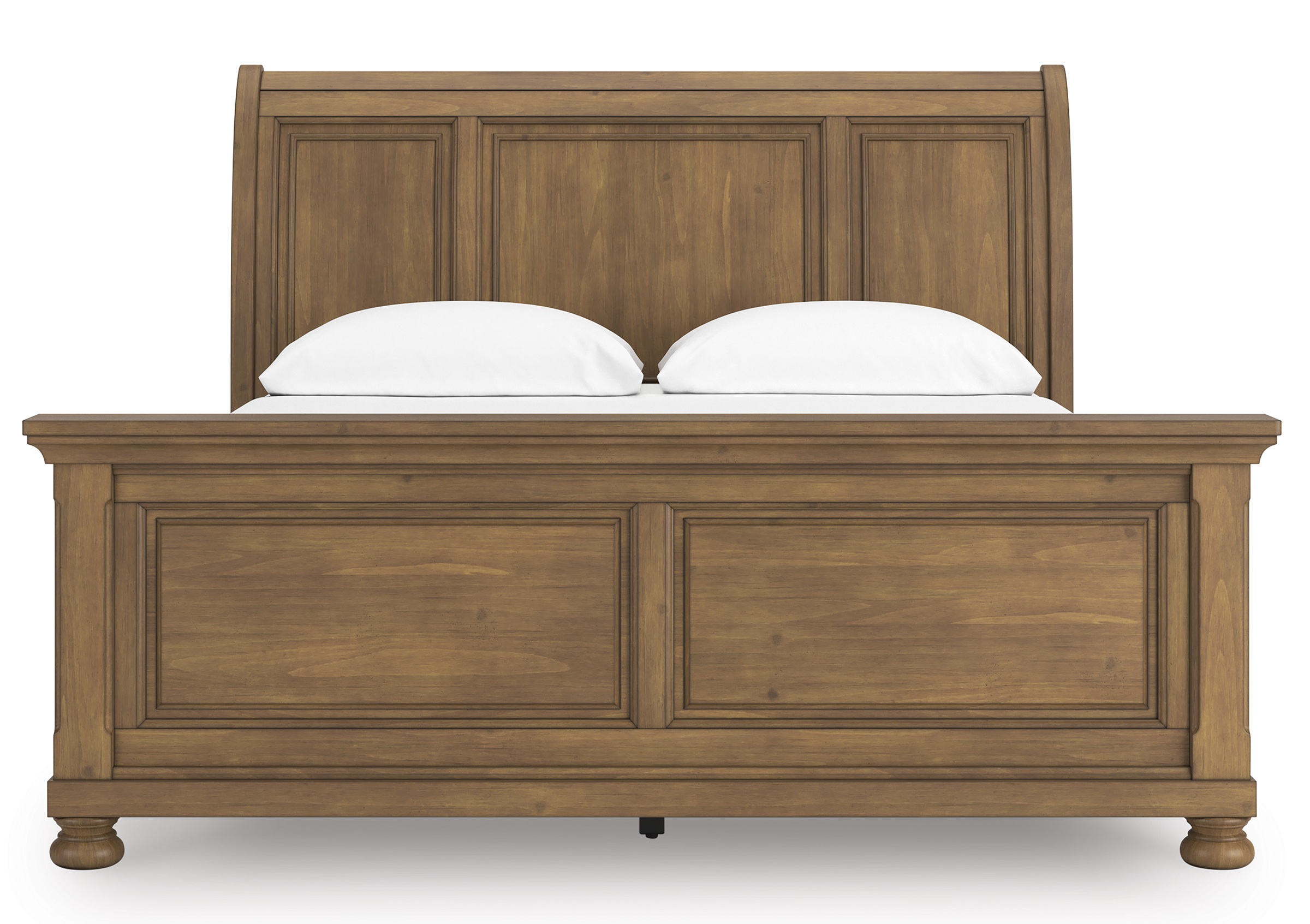 Feddinger Wood Sleigh Bed, King Size