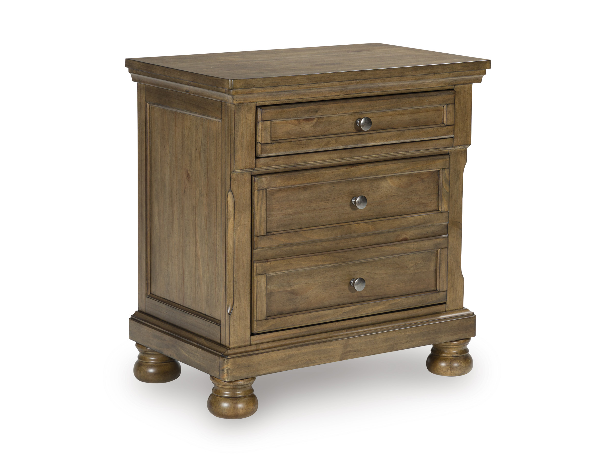 Feddinger Wood Nightstand w/2 Drawers