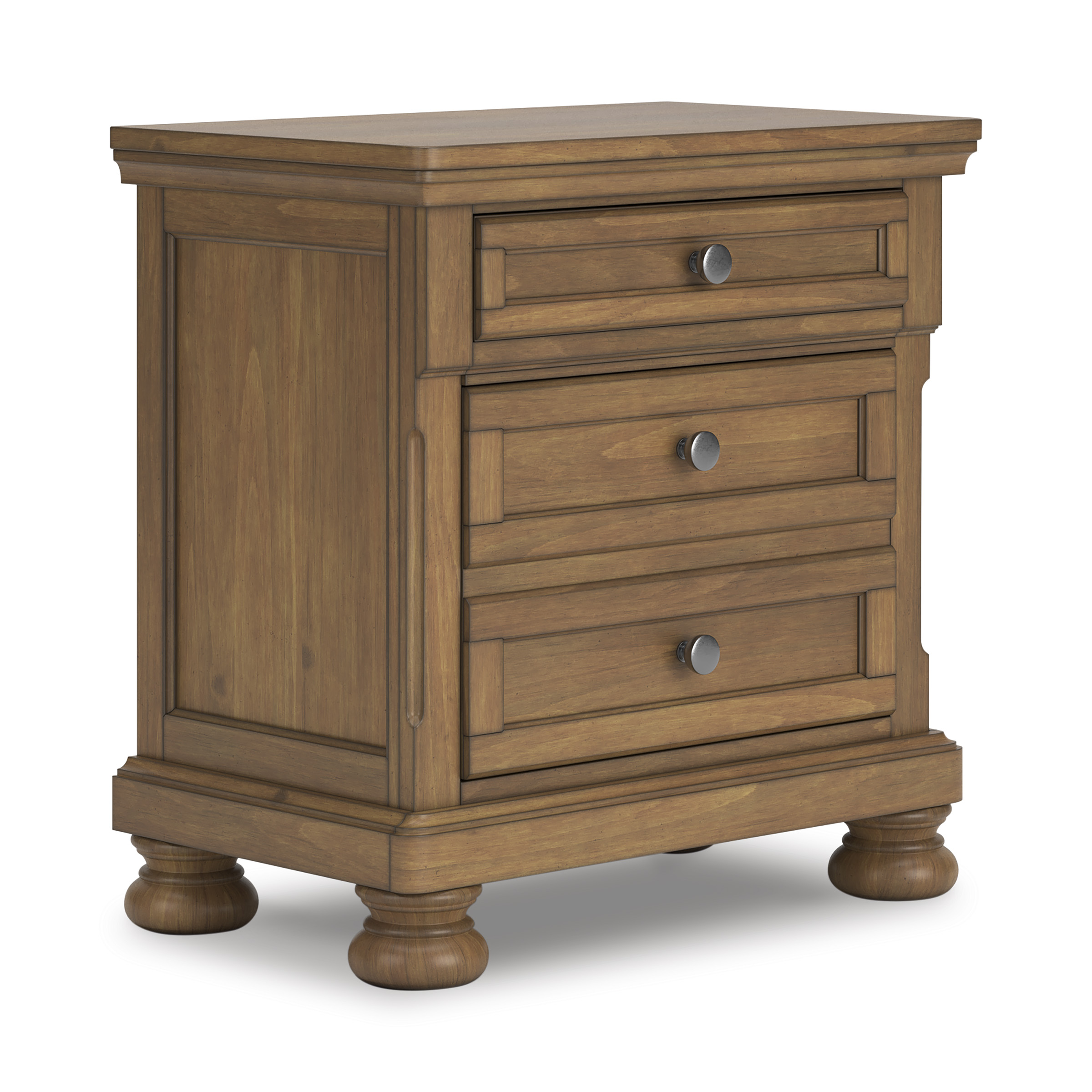 Feddinger Wood Panel Bedroom Set