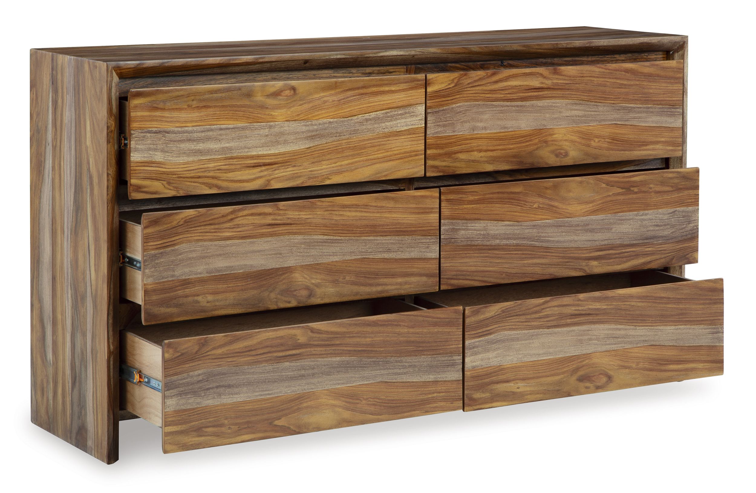 Dressonni Wood Double Dresser w/6 Drawers