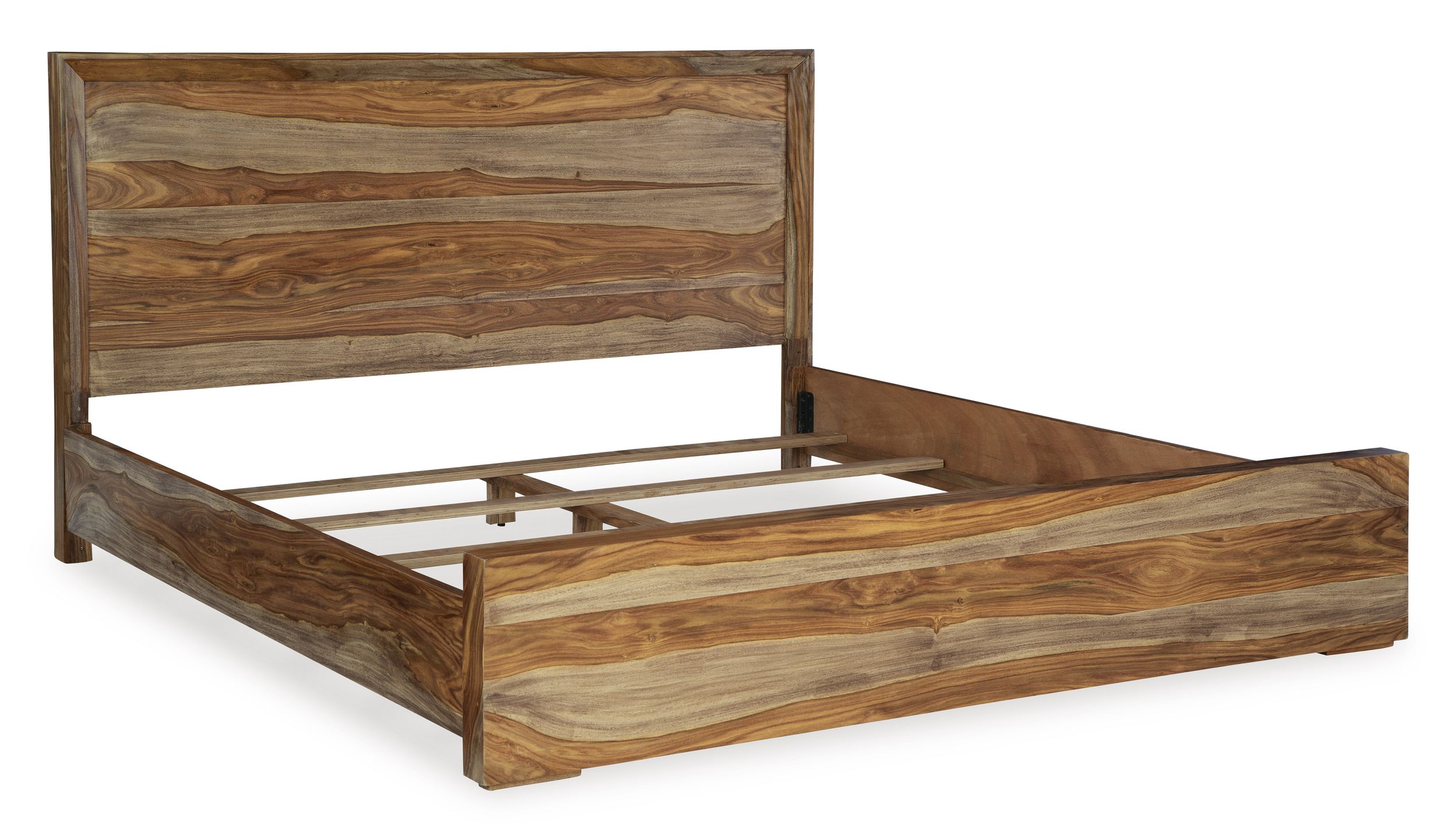 Dressonni Wood Panel Bed