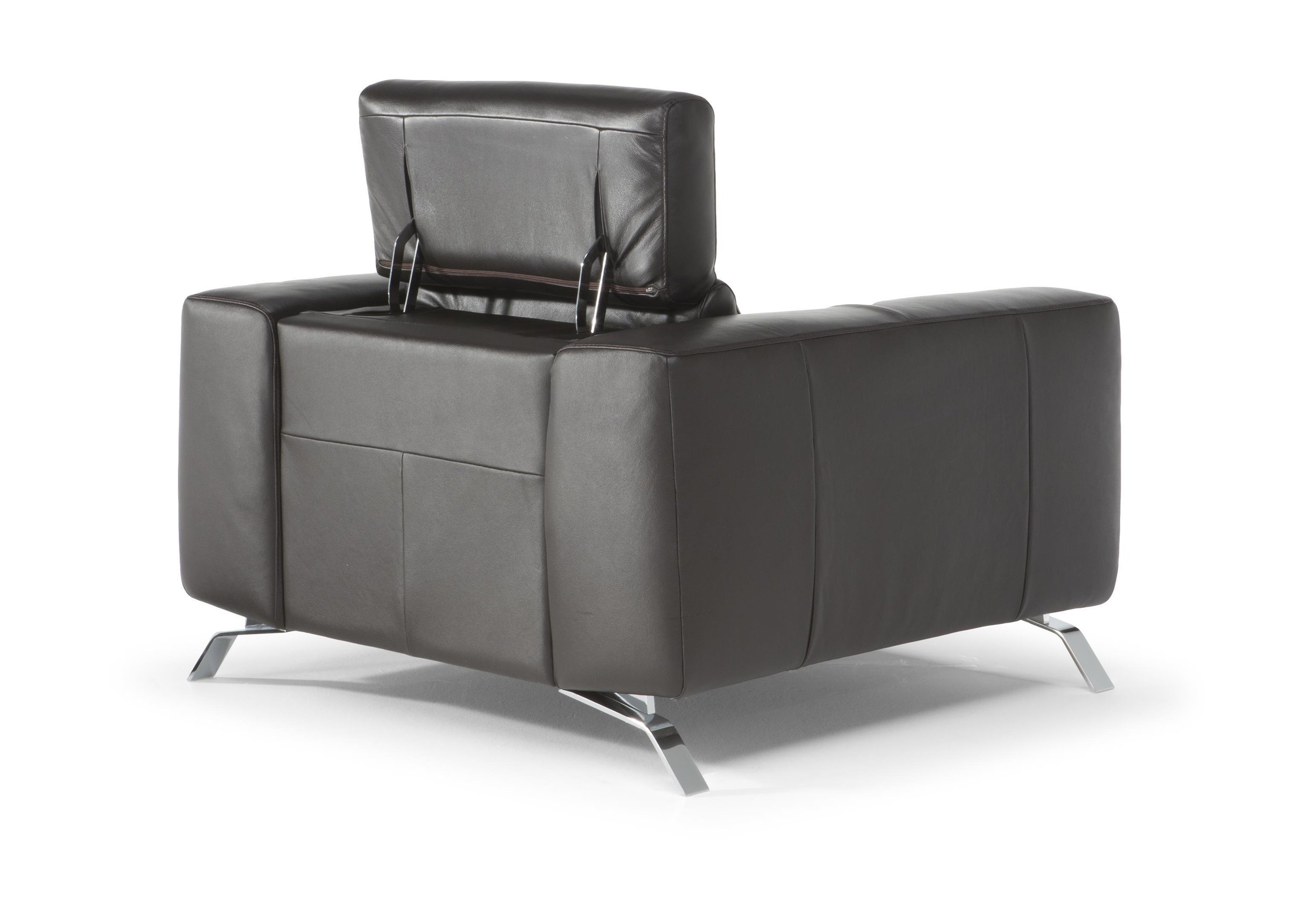Pensiero Fabric/Leather Armchair