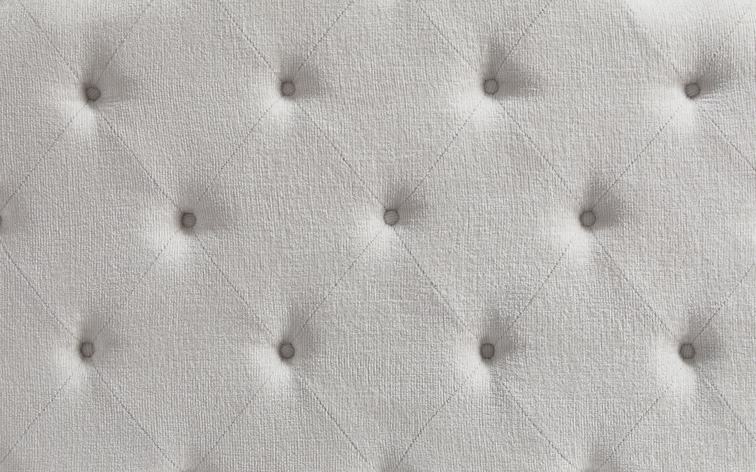 Montelaine Wood/Fabric Upholstered Panel Bed, Queen Size