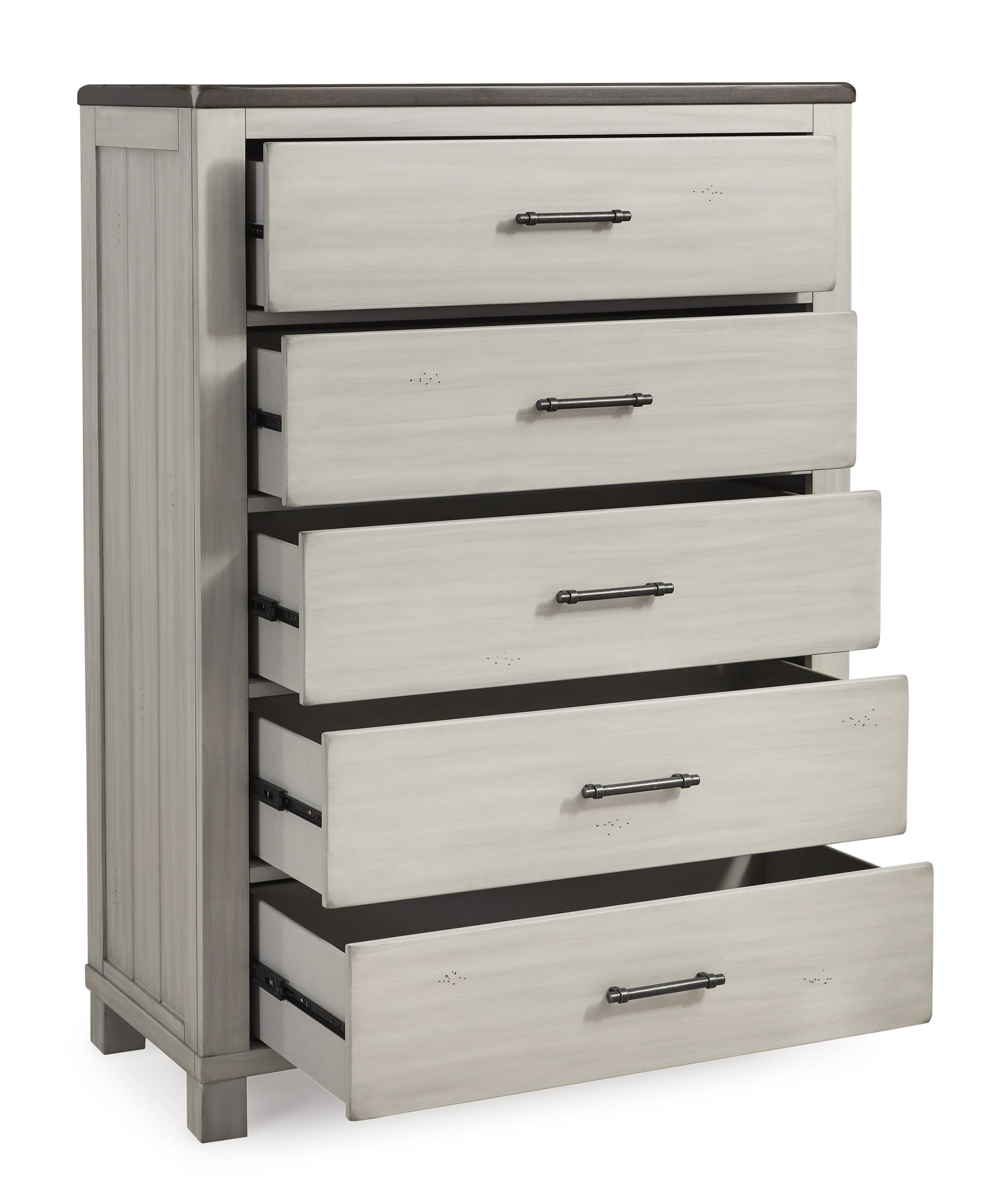 Darborn 5-Drawer Wood Veneer Chest of Drawers