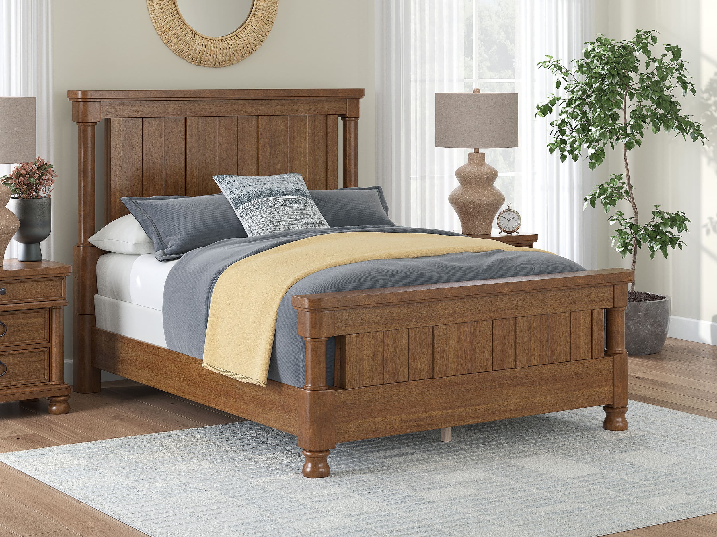 Rowlenstown Wood/MDF Bedroom Set