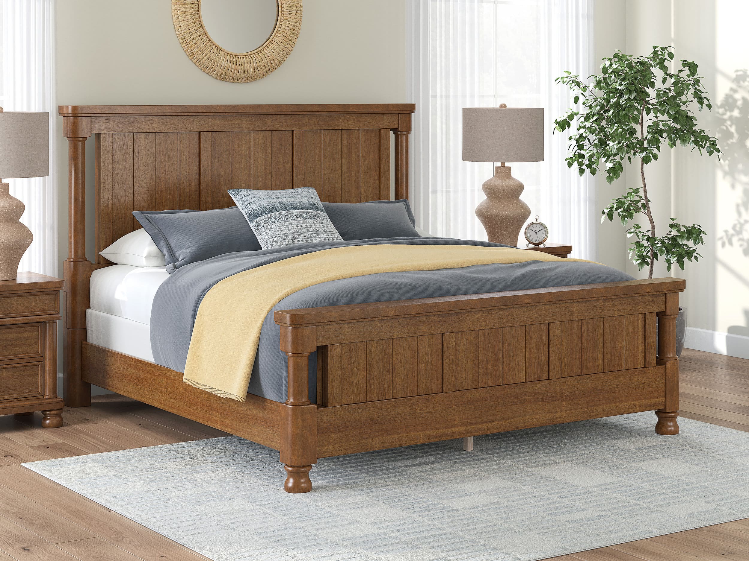 Rowlenstown Wood/MDF Bedroom Set