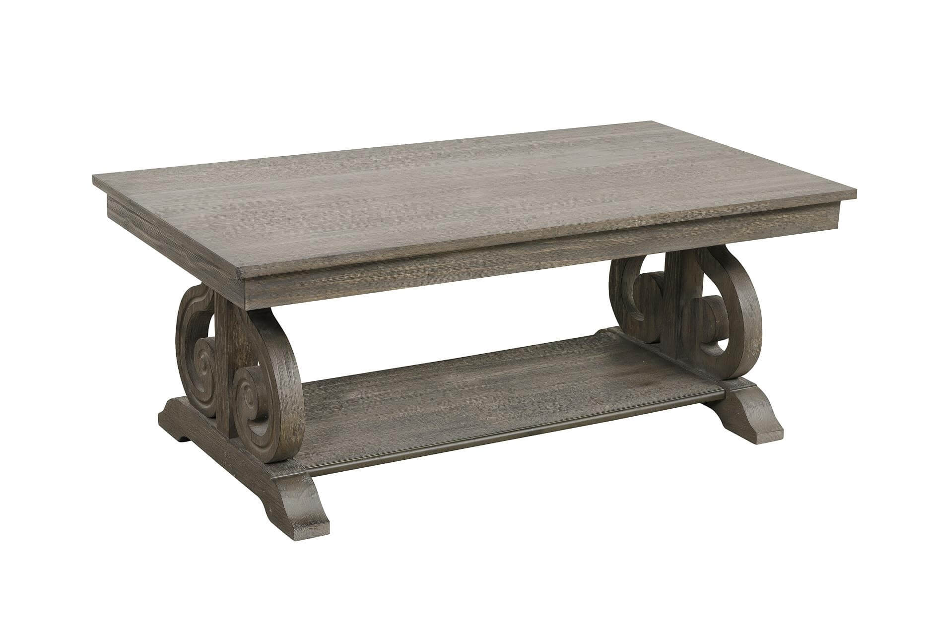 Toulon Wood Veneer Coffee Table by Homelegance