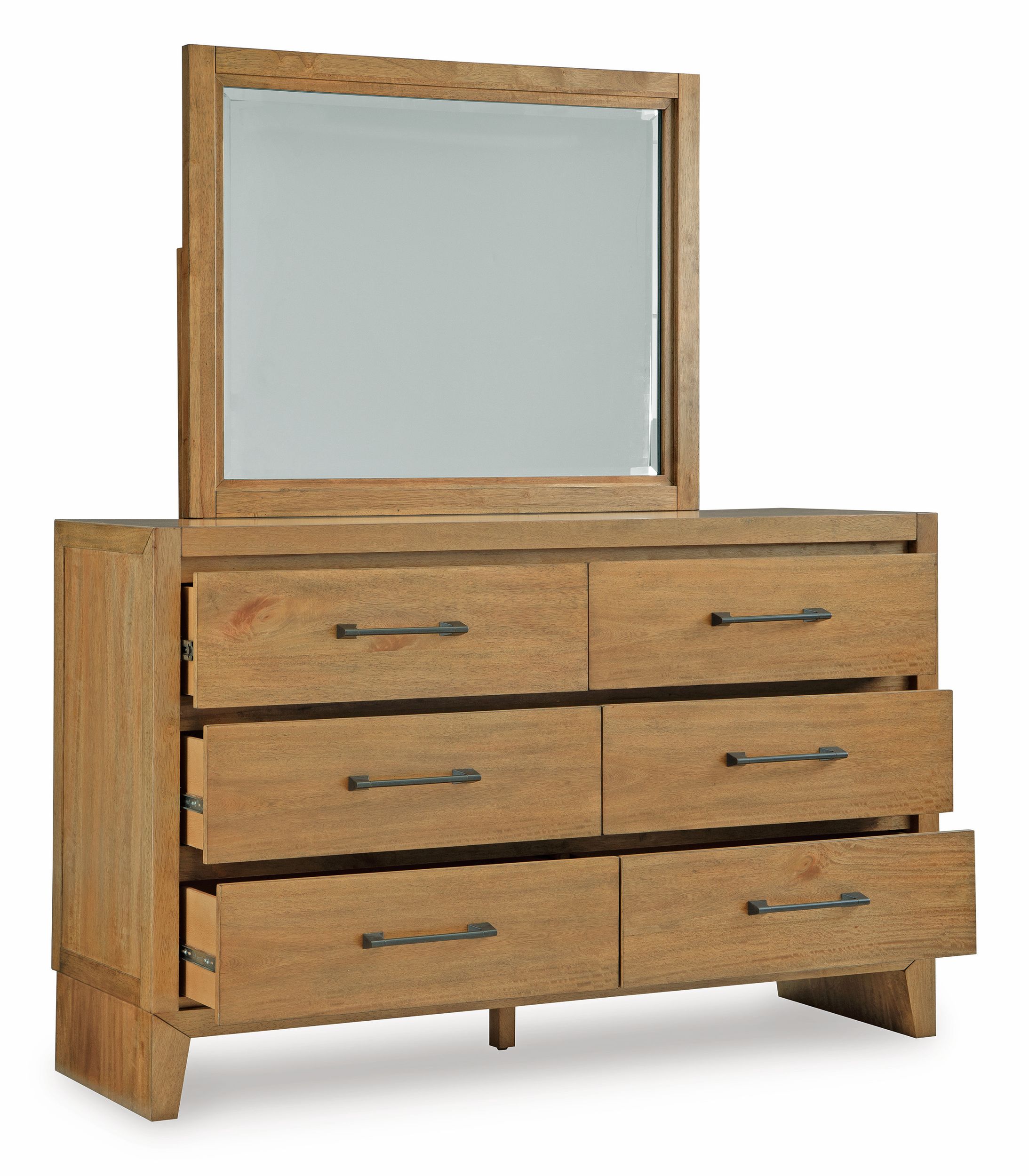 Sherbana Wood Panel Bedroom Set