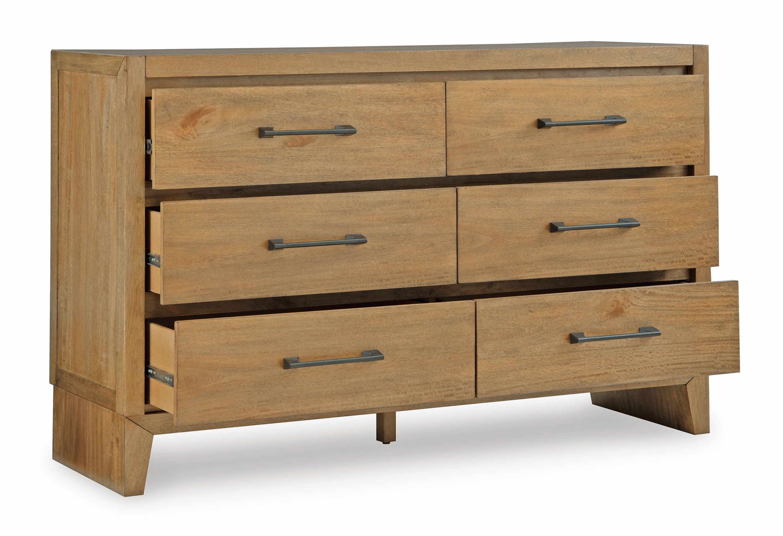 Sherbana Wood Panel Bedroom Set