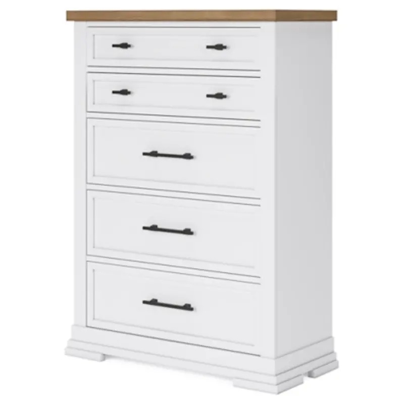 SM Ashbryn Wood Storage Panel Bedroom Set