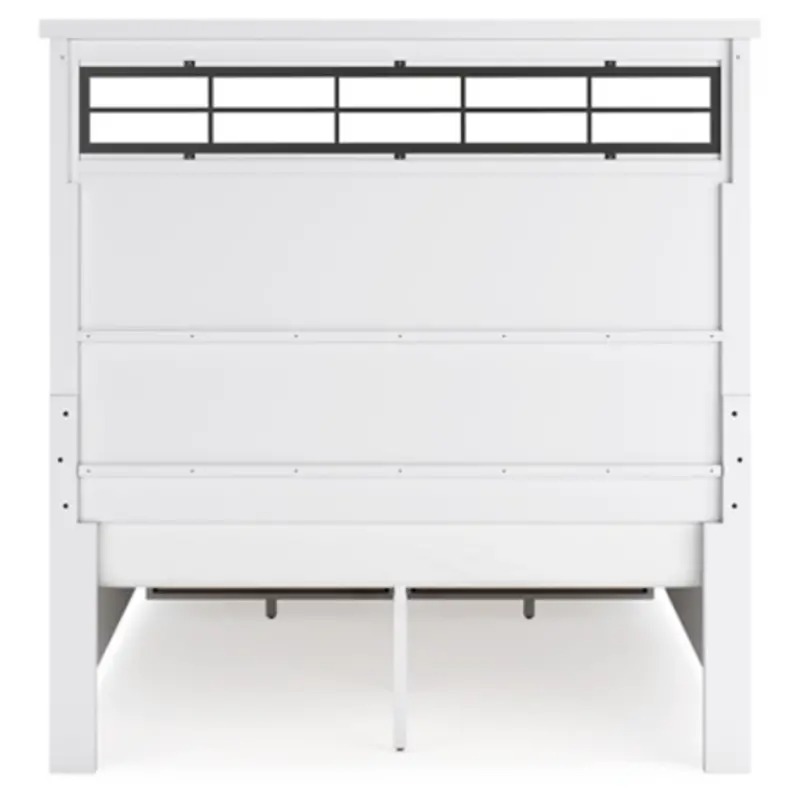 SM Ashbryn Wood Panel Storage Bed